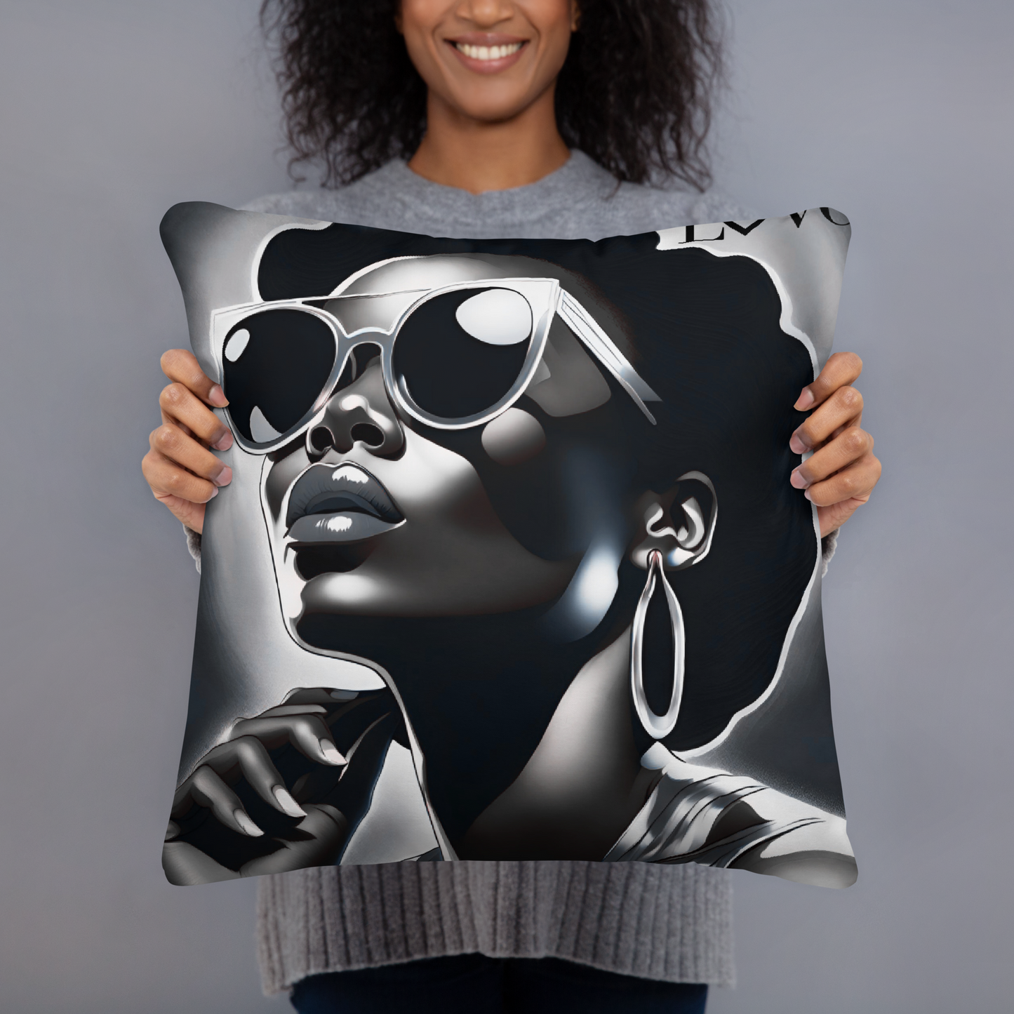 COJÍN DECORACIÓN PREMIUM POPART RACHEL