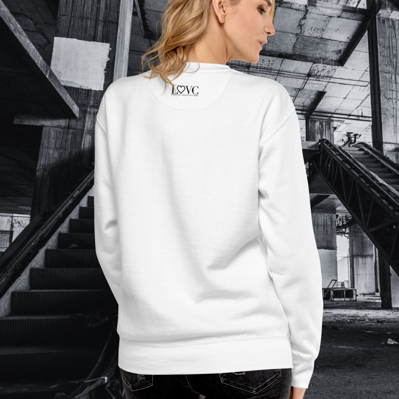SUDADERA GRUESA MUJER ANIMAL PRINT