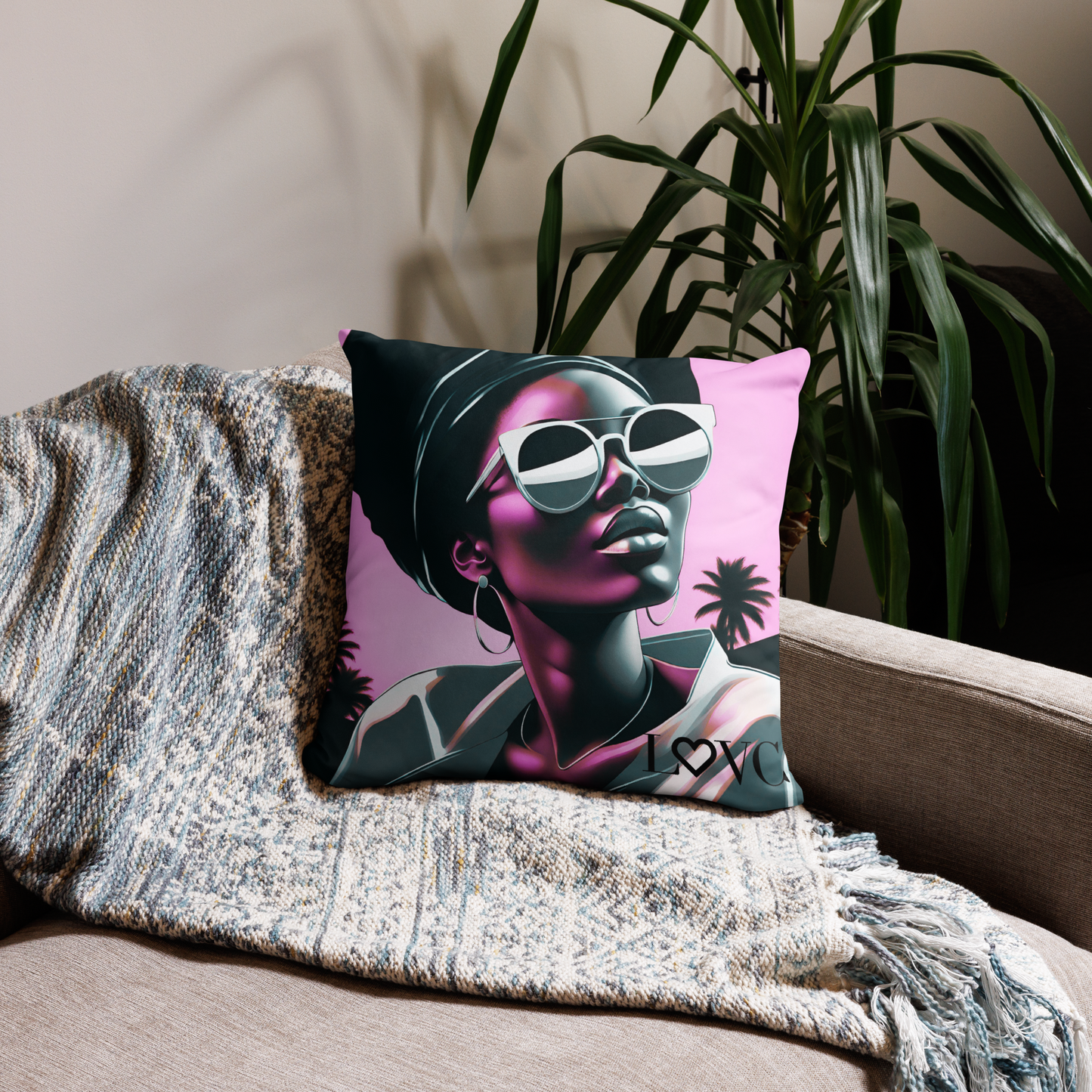 COJÍN DECORACIÓN POPART LUPITA