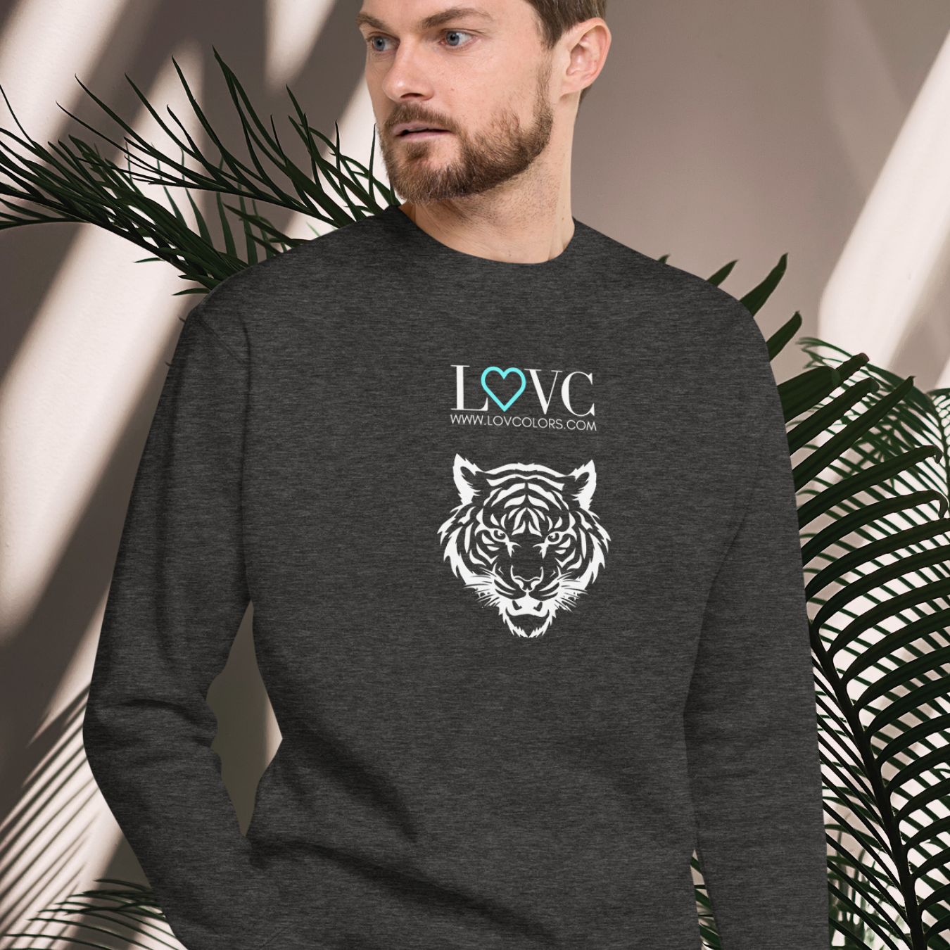 SUDADERA GRUESA HOMBRE TIGER