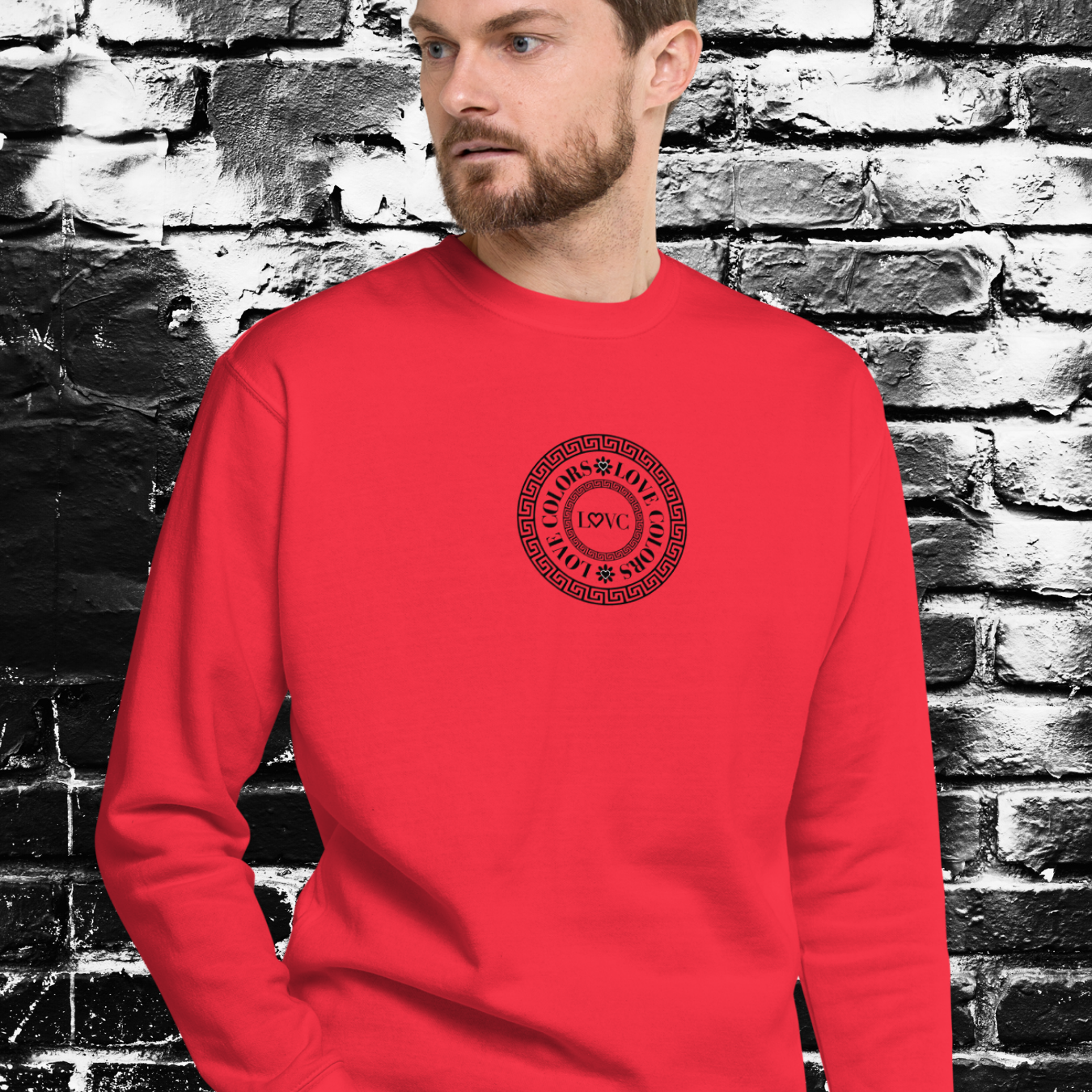SUDADERA GRUESA HOMBRE CÍRCULO