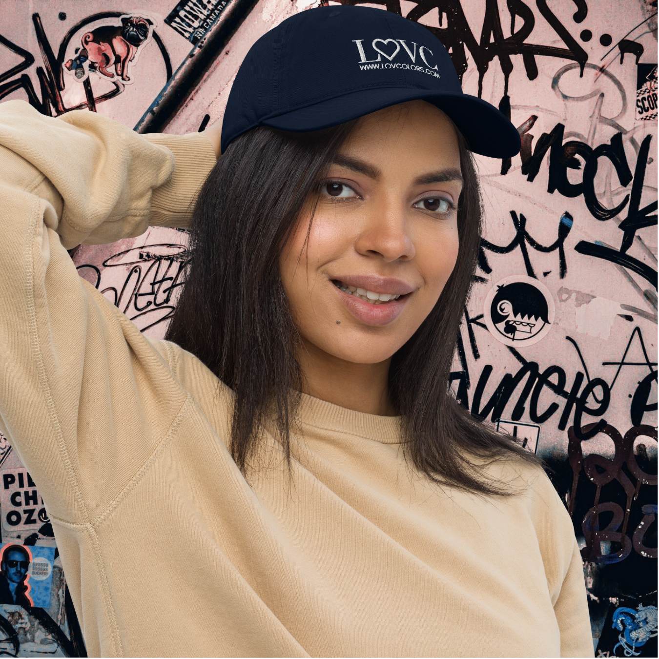 GORRA ORGÁNICA MUJER LOGO