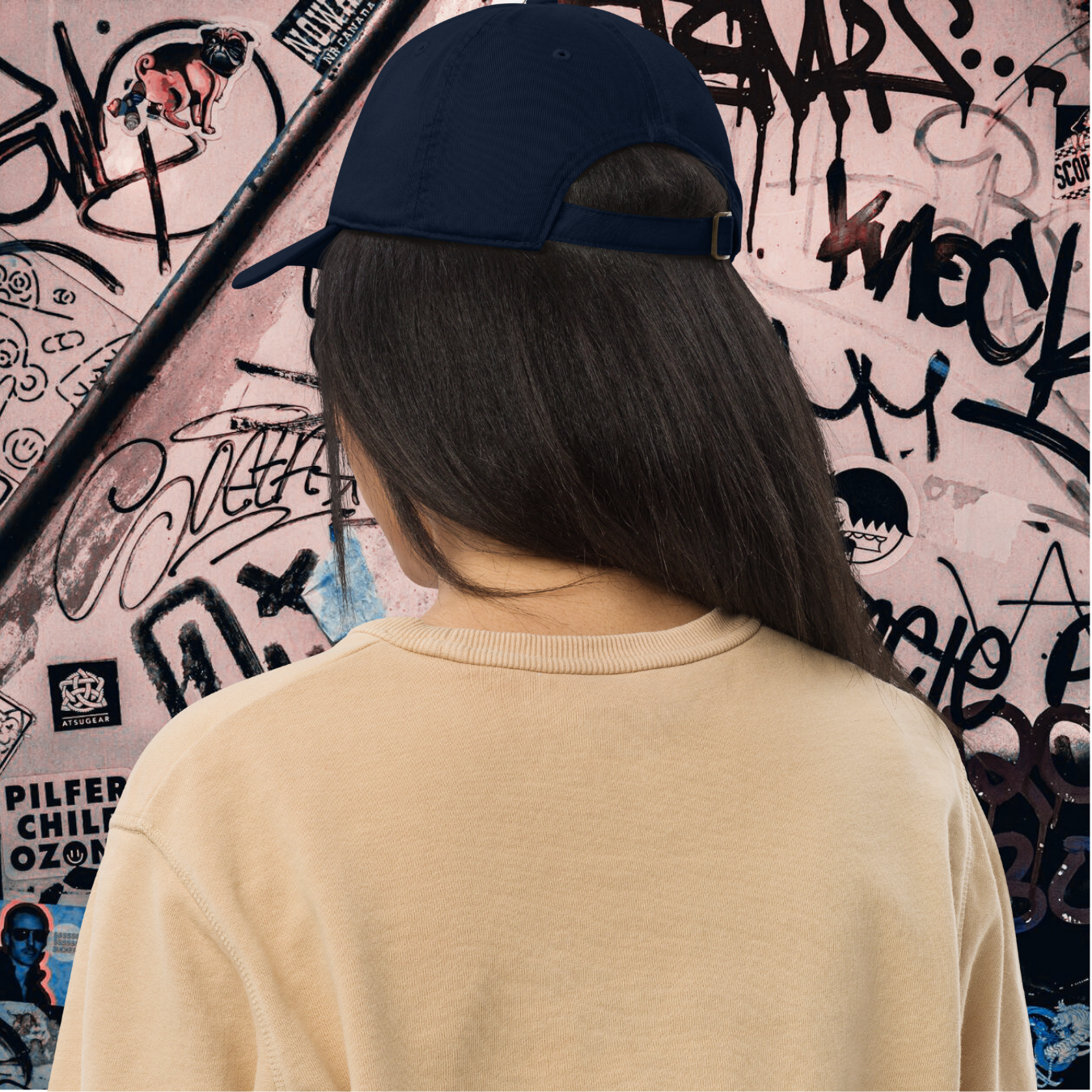 GORRA ORGÁNICA MUJER LOGO