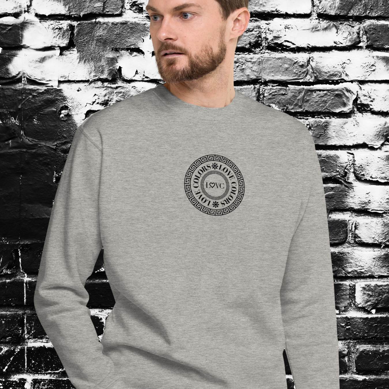 SUDADERA GRUESA HOMBRE CÍRCULO