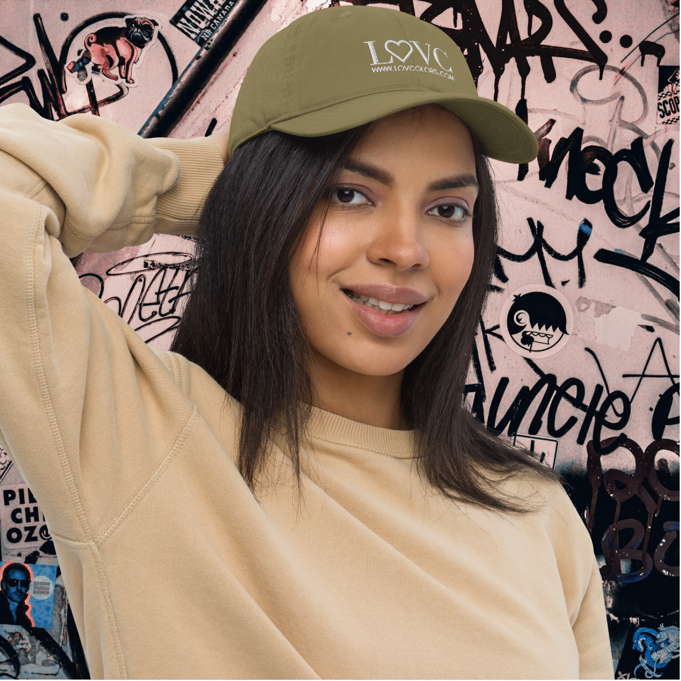 GORRA ORGÁNICA MUJER LOGO