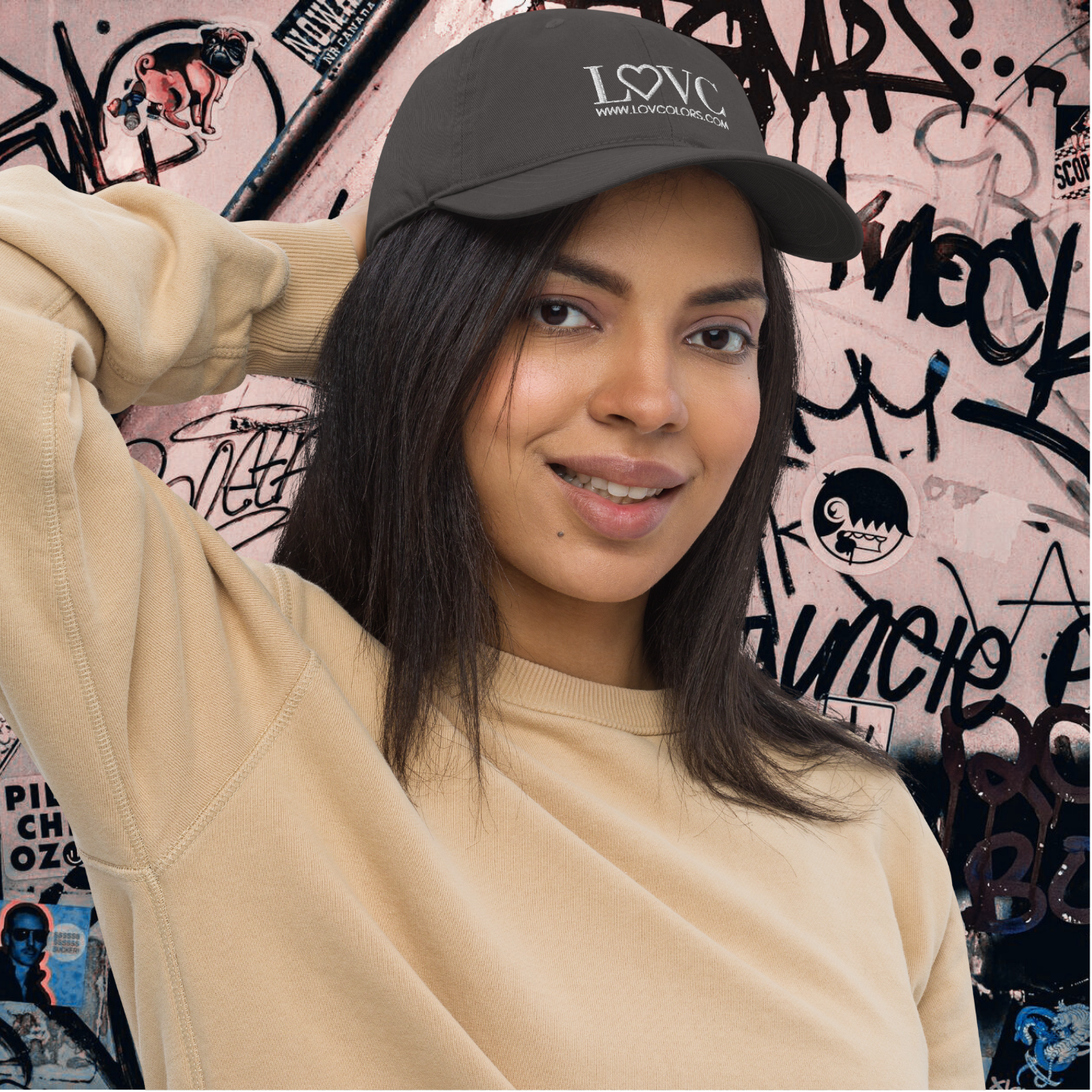 GORRA ORGÁNICA MUJER LOGO