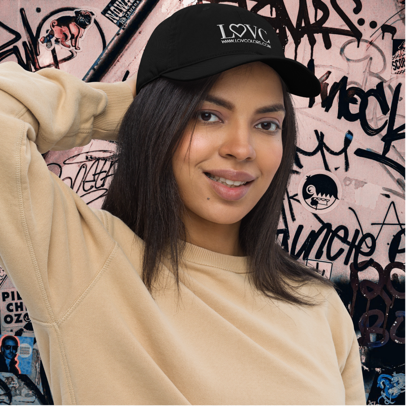 GORRA ORGÁNICA MUJER LOGO