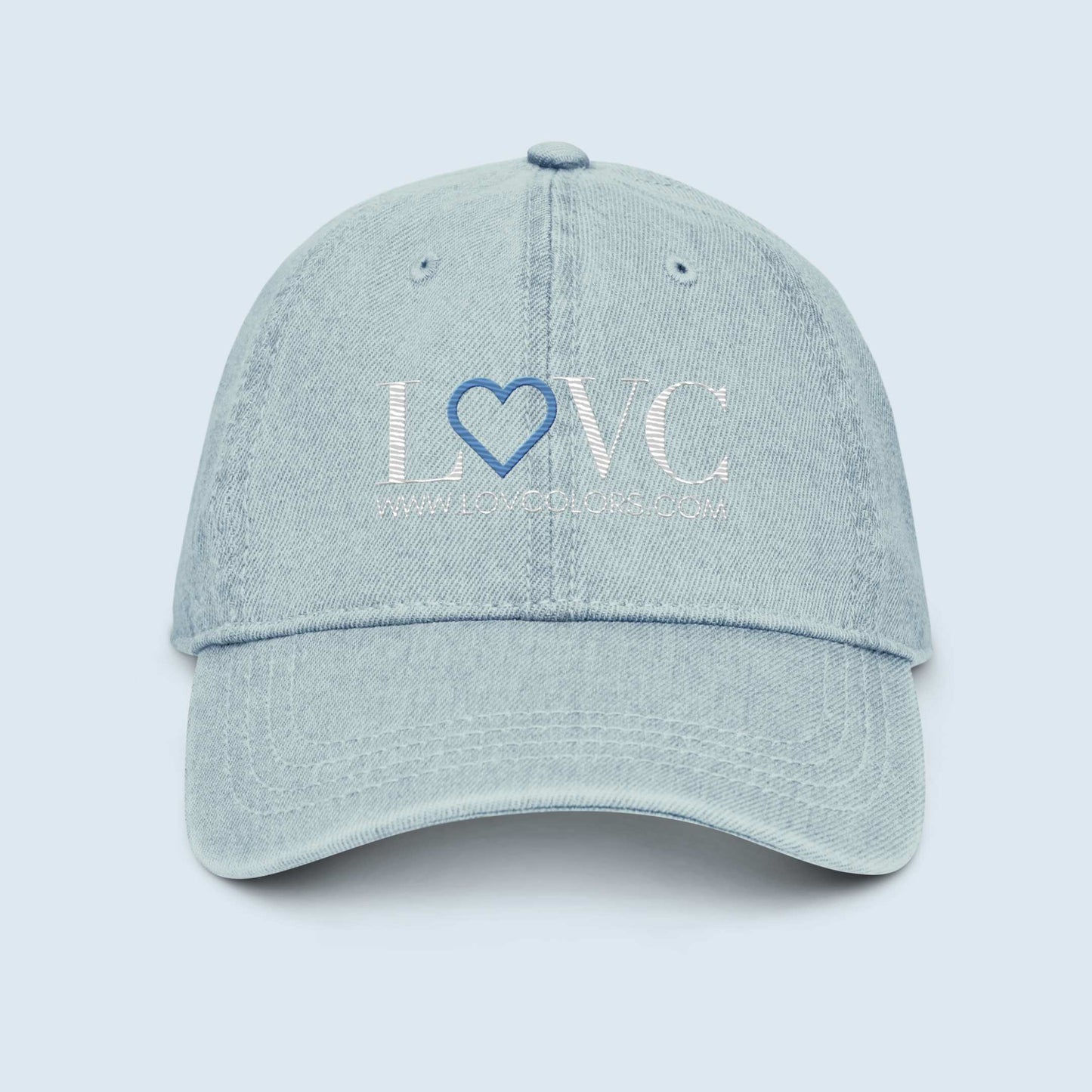 GORRA VAQUERA HOMBRE LOGO CORAZÓN AZUL