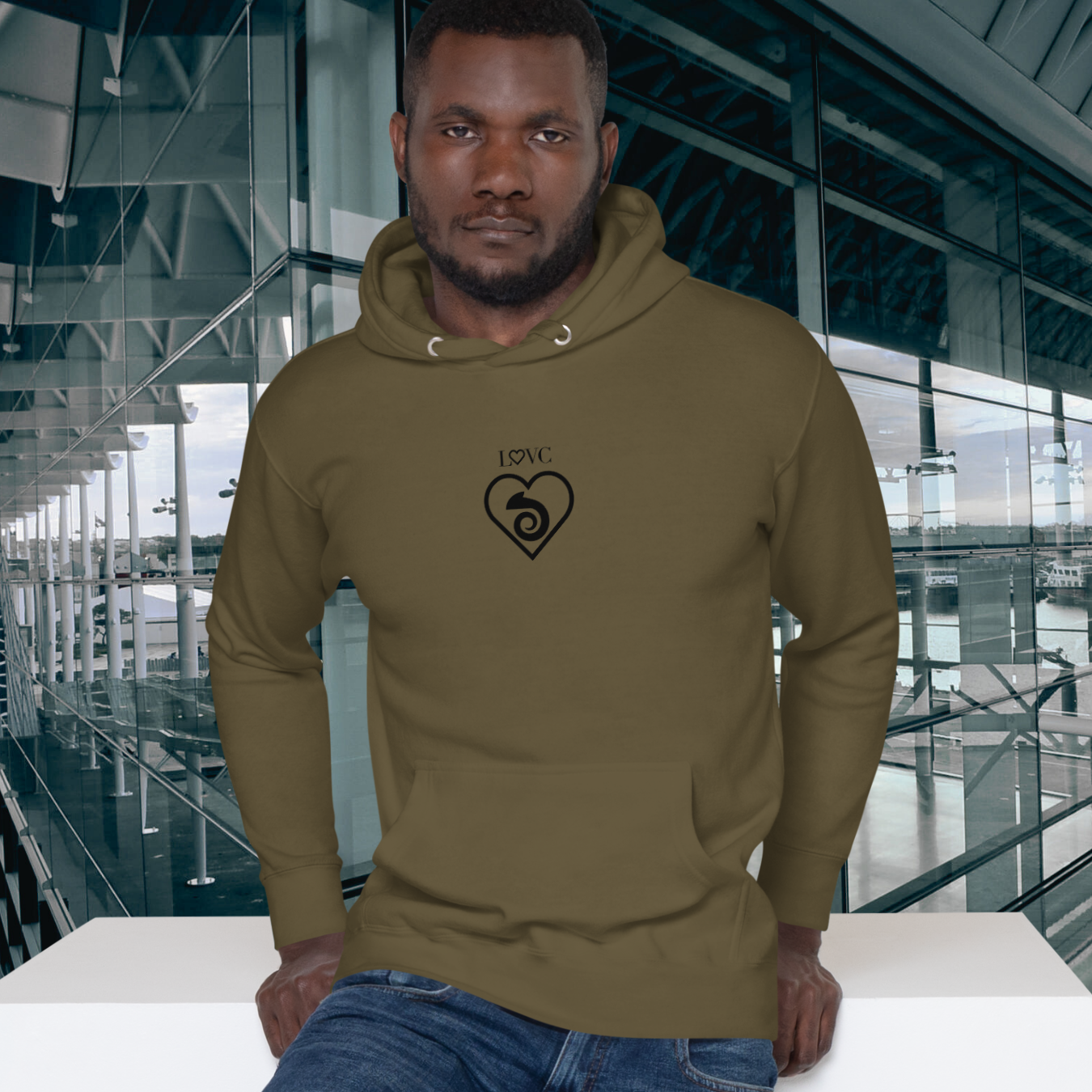 HOODIE CON CAPUCHA HOMBRE LIZARD