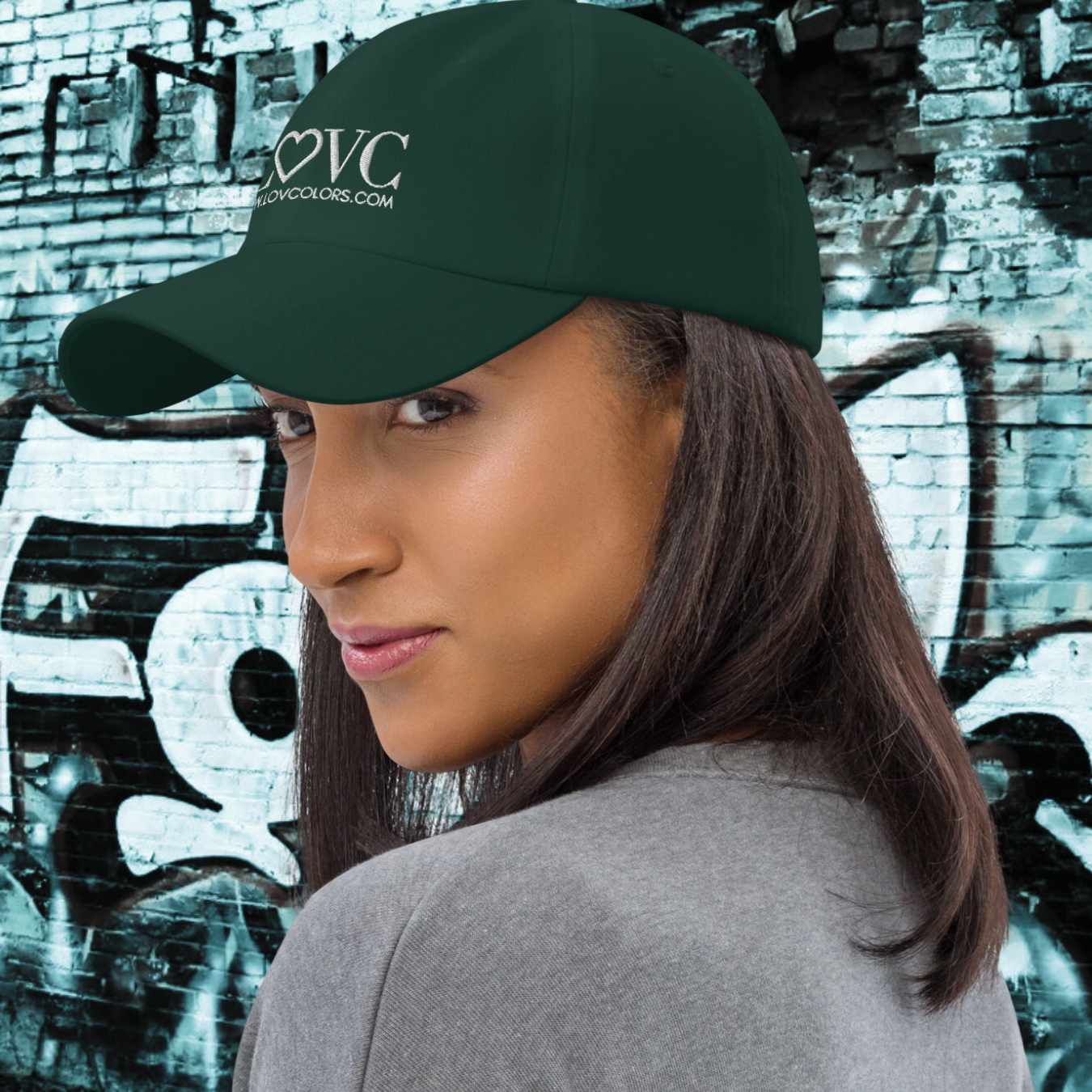 GORRA DADDY MUJER 2LOGO BLANCO