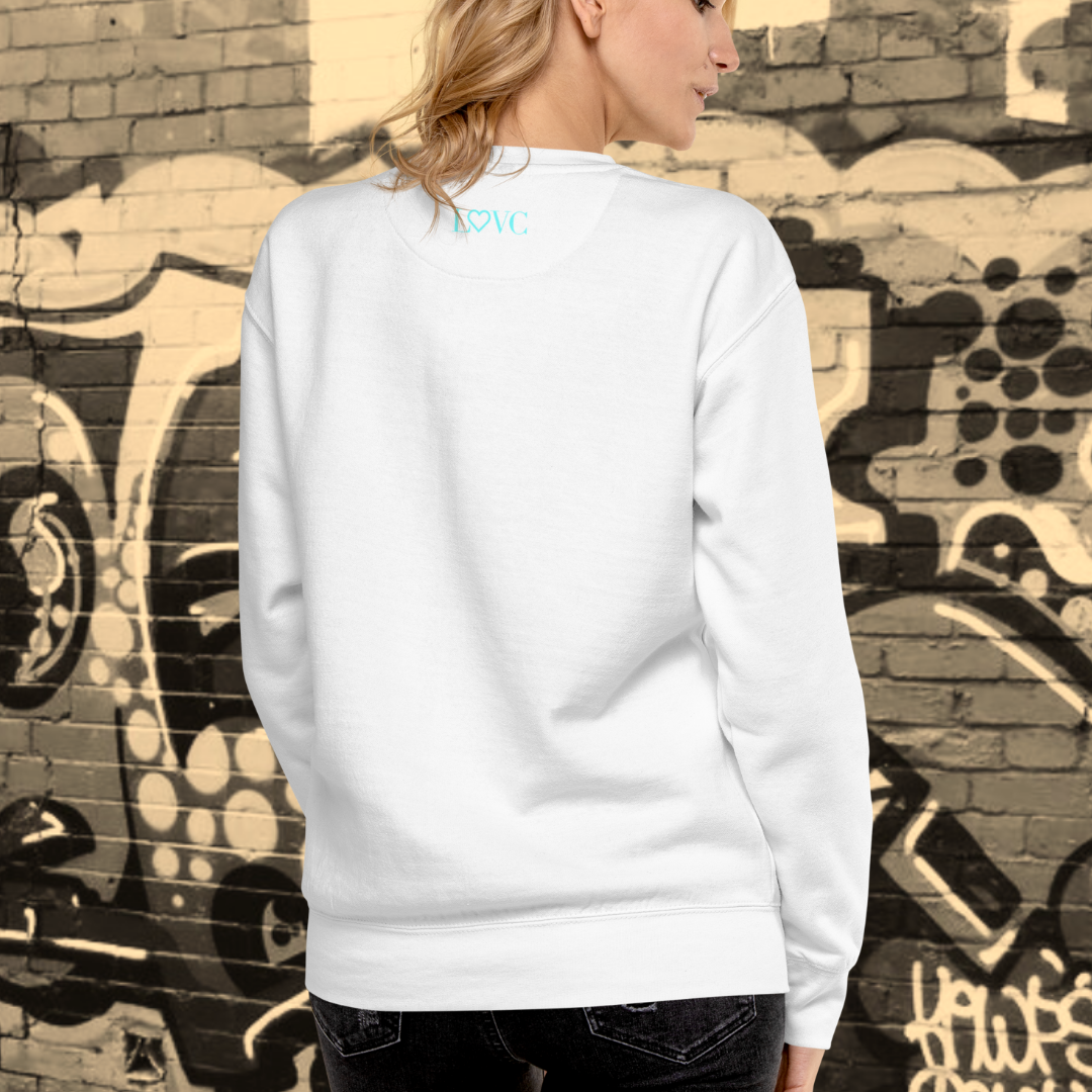 SUDADERA GRUESA MUJER LOGO CUADRADO