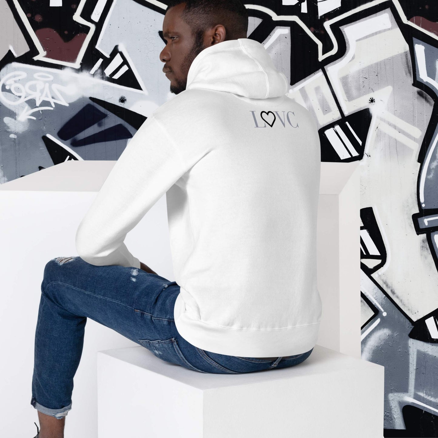 HOODIE CON CAPUCHA HOMBRE SLOGAN