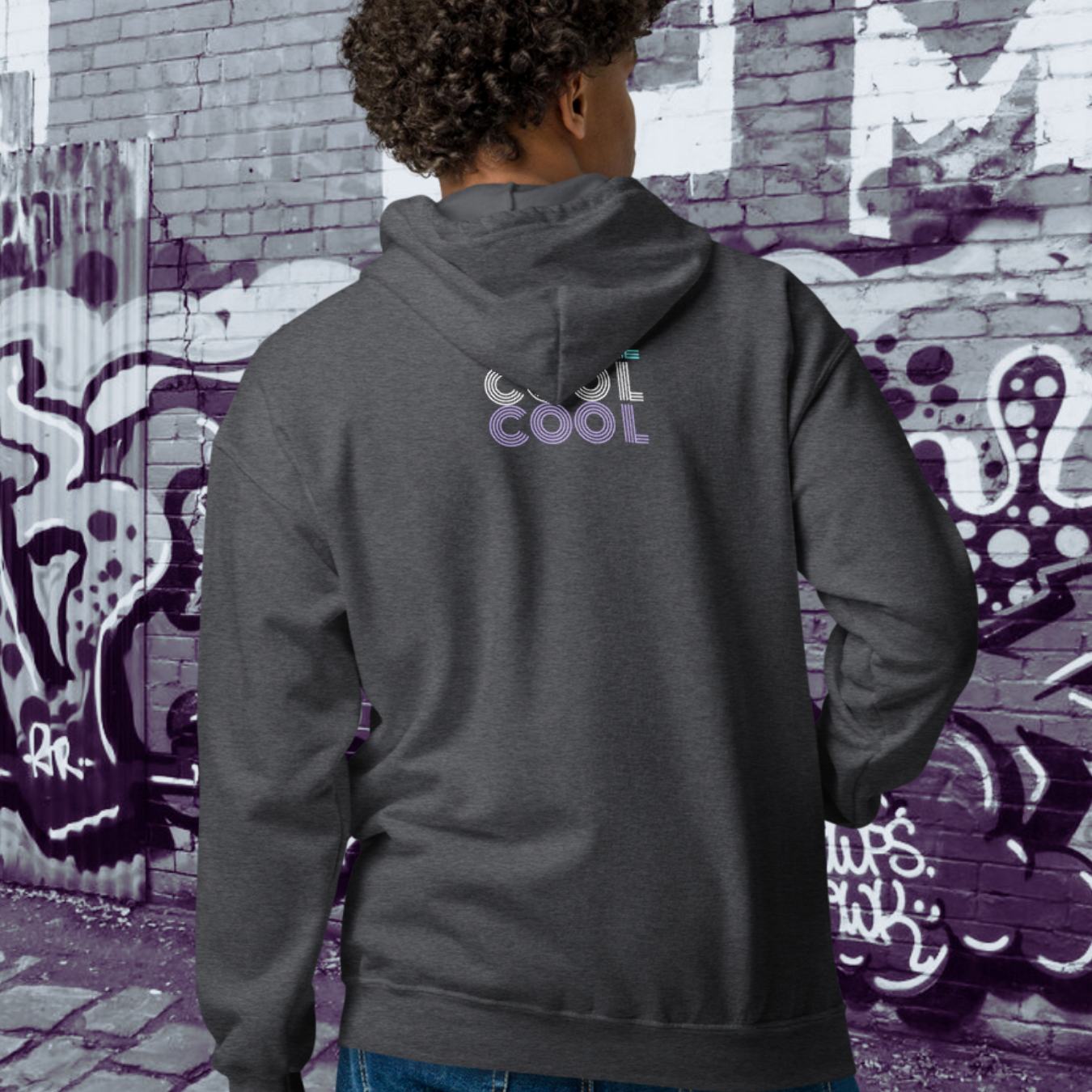 HOODIE CON CAPUCHA Y CREMALLERA HOMBRE COOL