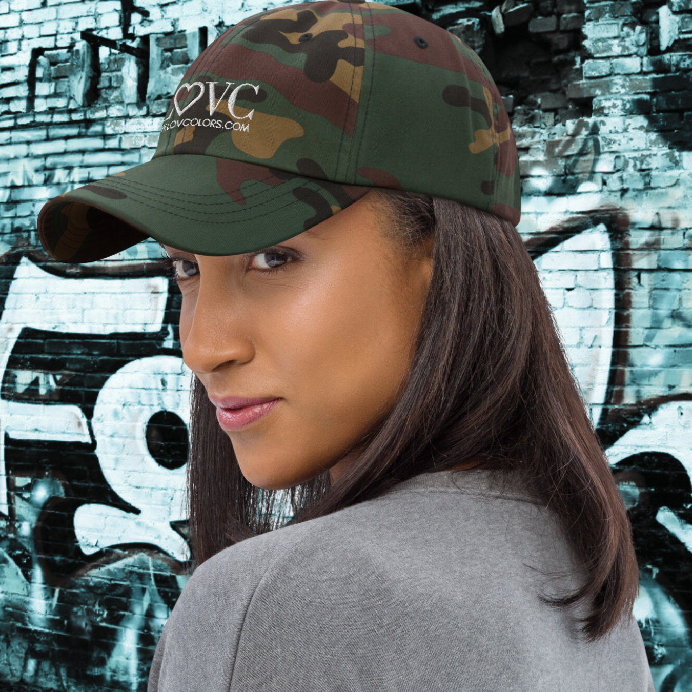 GORRA DADDY MUJER 2LOGO BLANCO