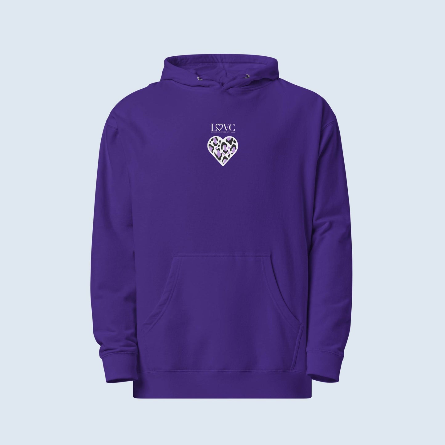 HOODIE PREMIUM CON CAPUCHA MUJER ANIMAL PRINT