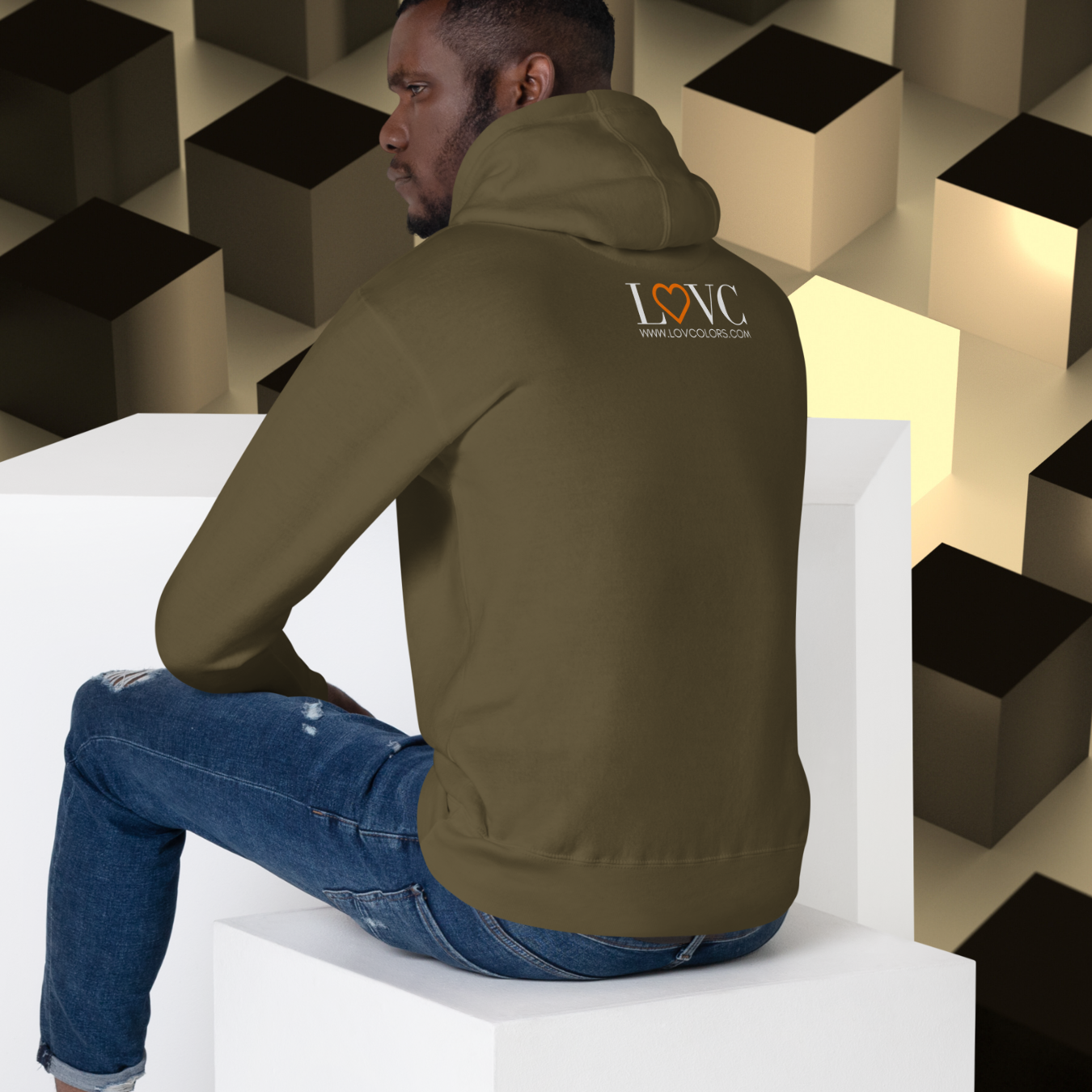 HOODIE CON CAPUCHA HOMBRE ETNIA