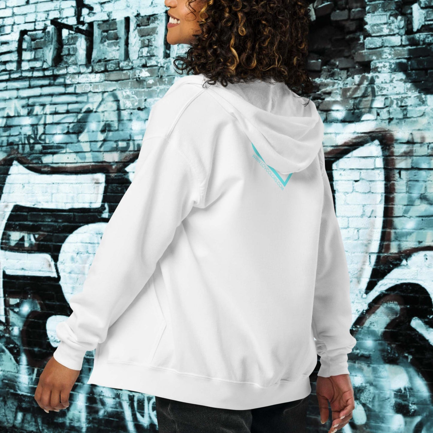 HOODIE CON CAPUCHA Y CREMALLERA MUJER INFINITE