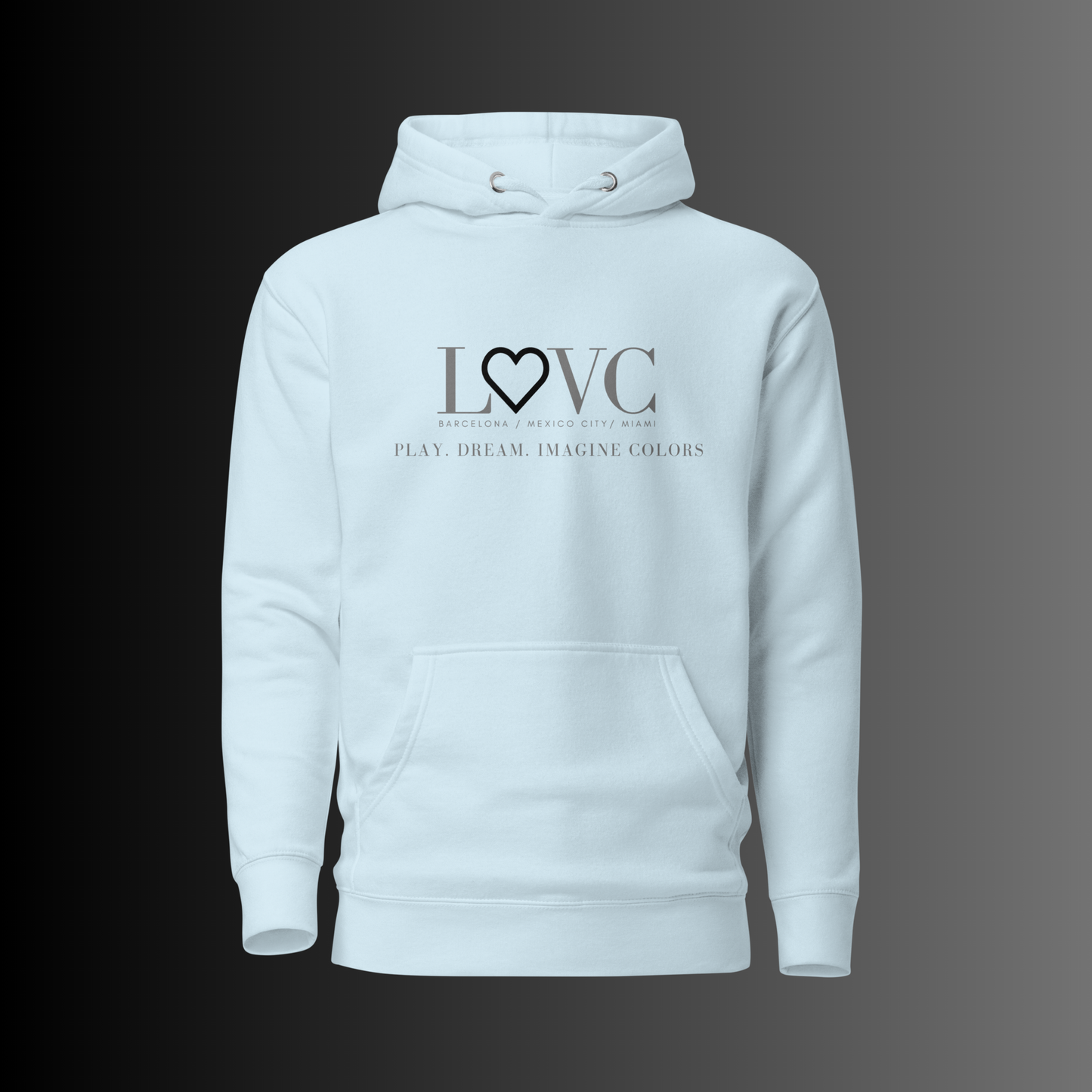 HOODIE CON CAPUCHA MUJER SLOGAN