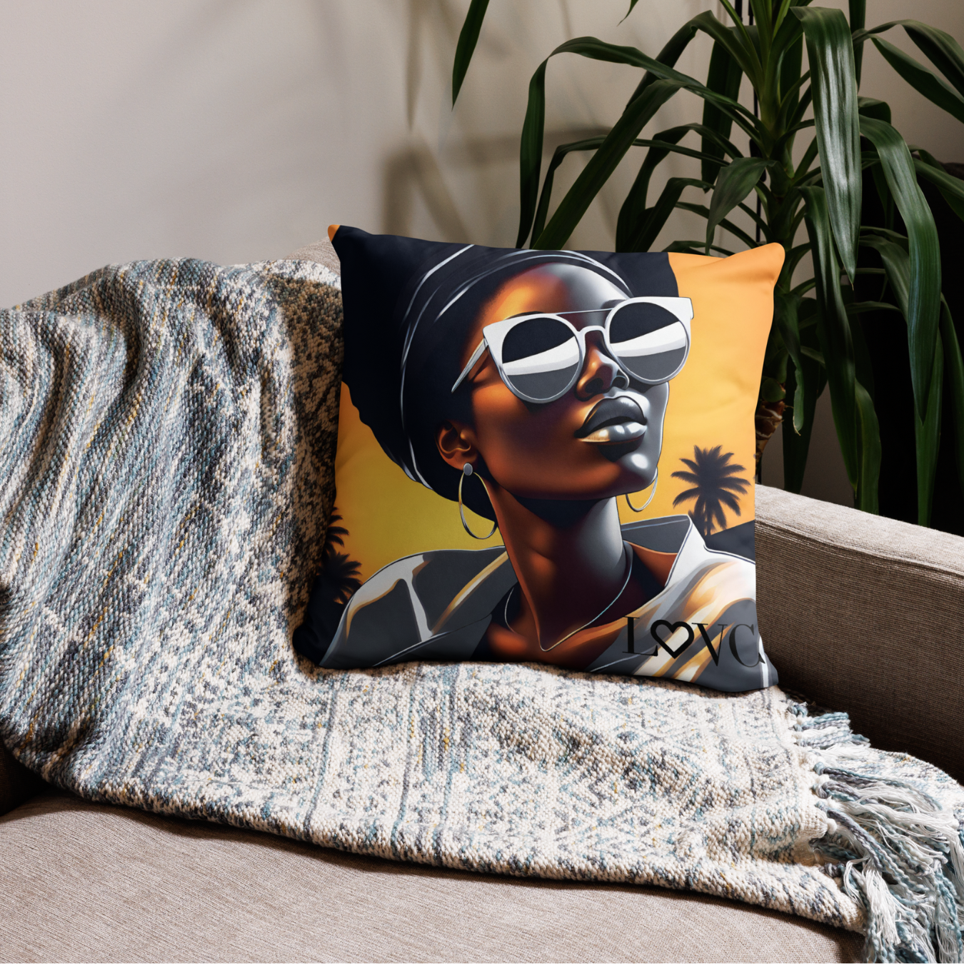 COJÍN DECORACIÓN POPART LUPITA