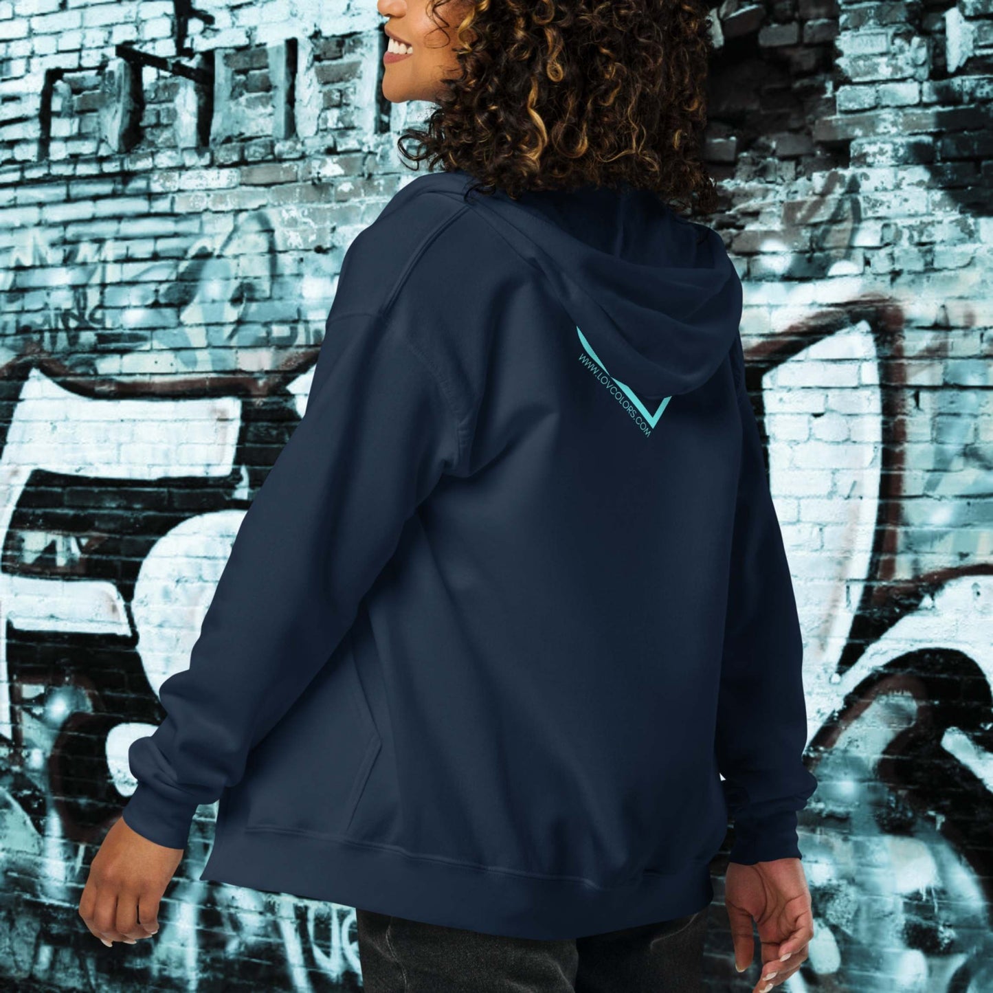 HOODIE CON CAPUCHA Y CREMALLERA MUJER INFINITE