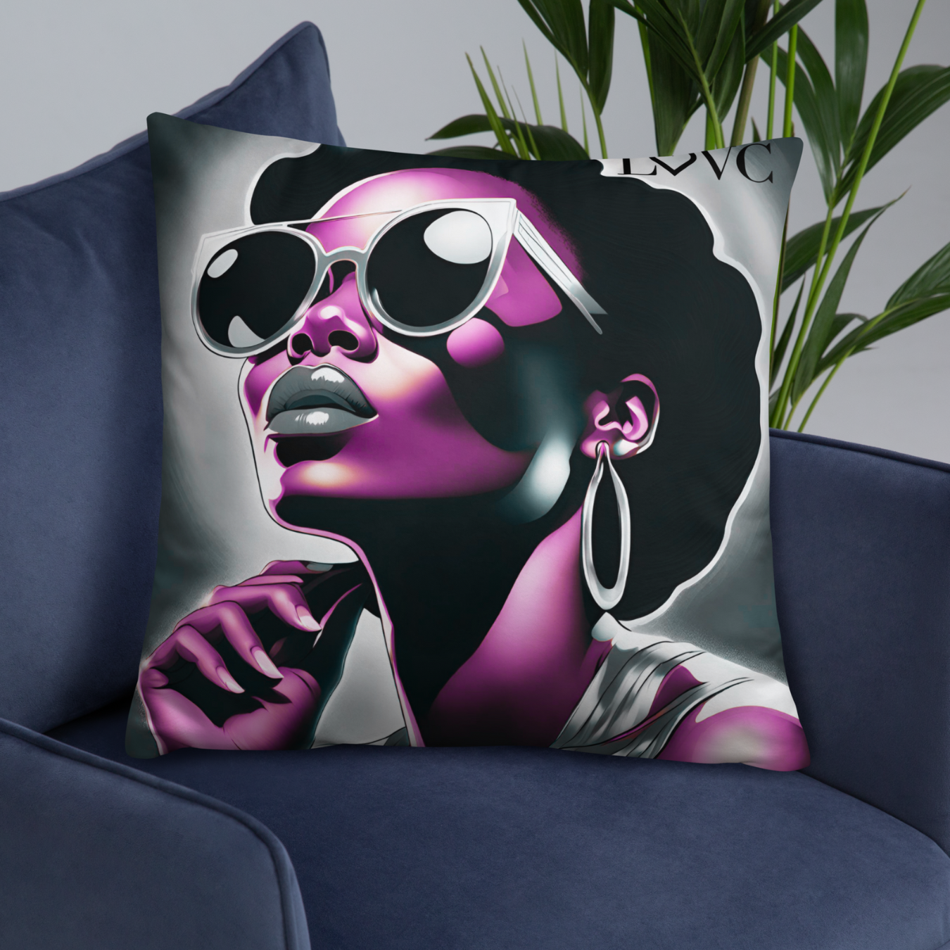 COJÍN DECORACIÓN POPART LANA