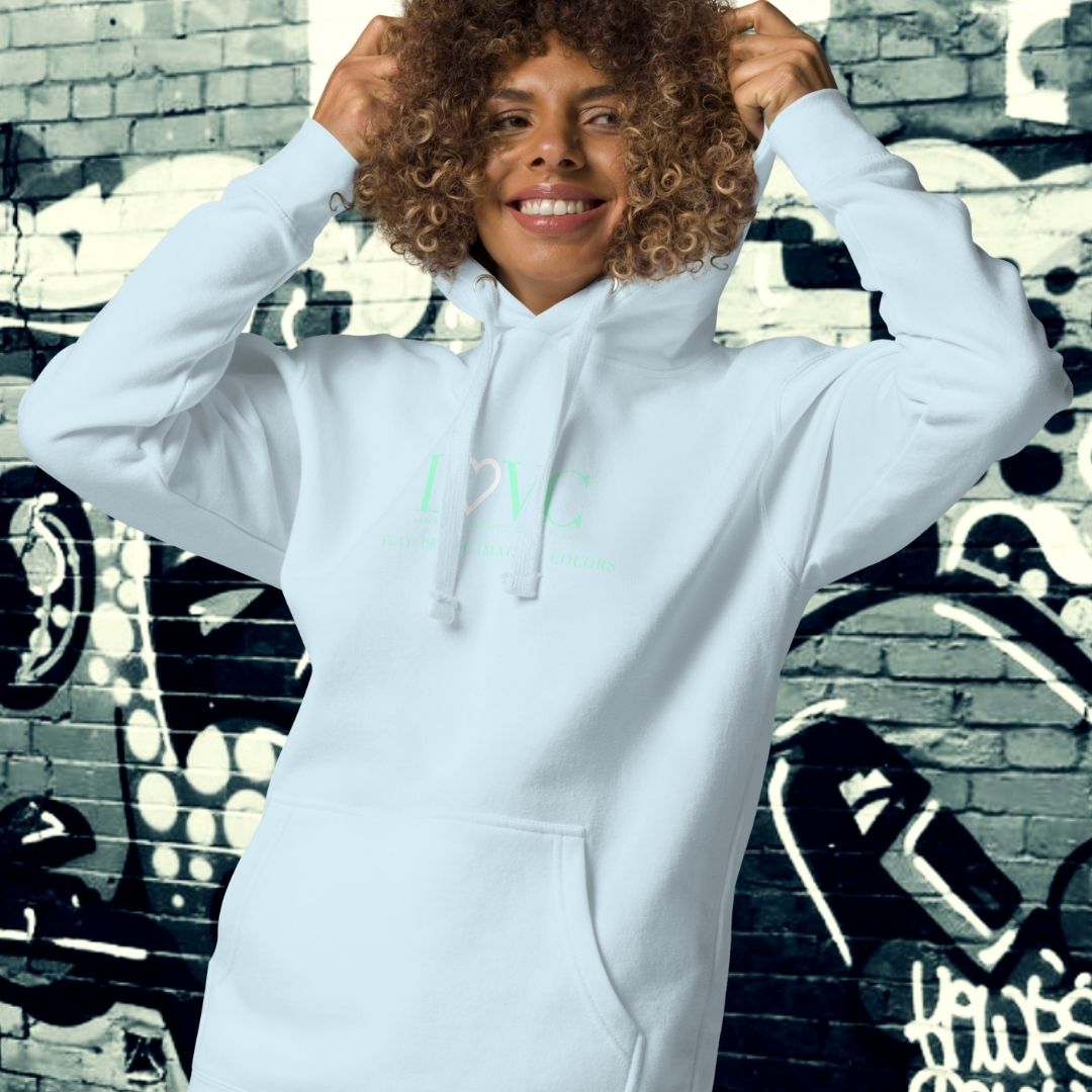 HOODIE CON CAPUCHA MUJER SLOGAN