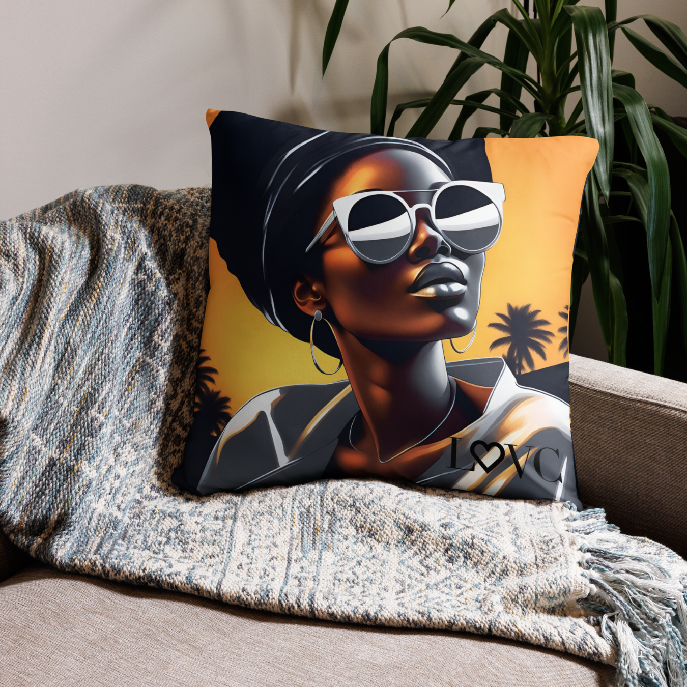 COJÍN DECORACIÓN POPART LUPITA