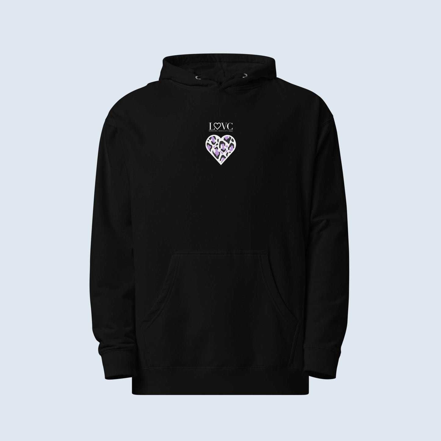 HOODIE PREMIUM CON CAPUCHA MUJER ANIMAL PRINT