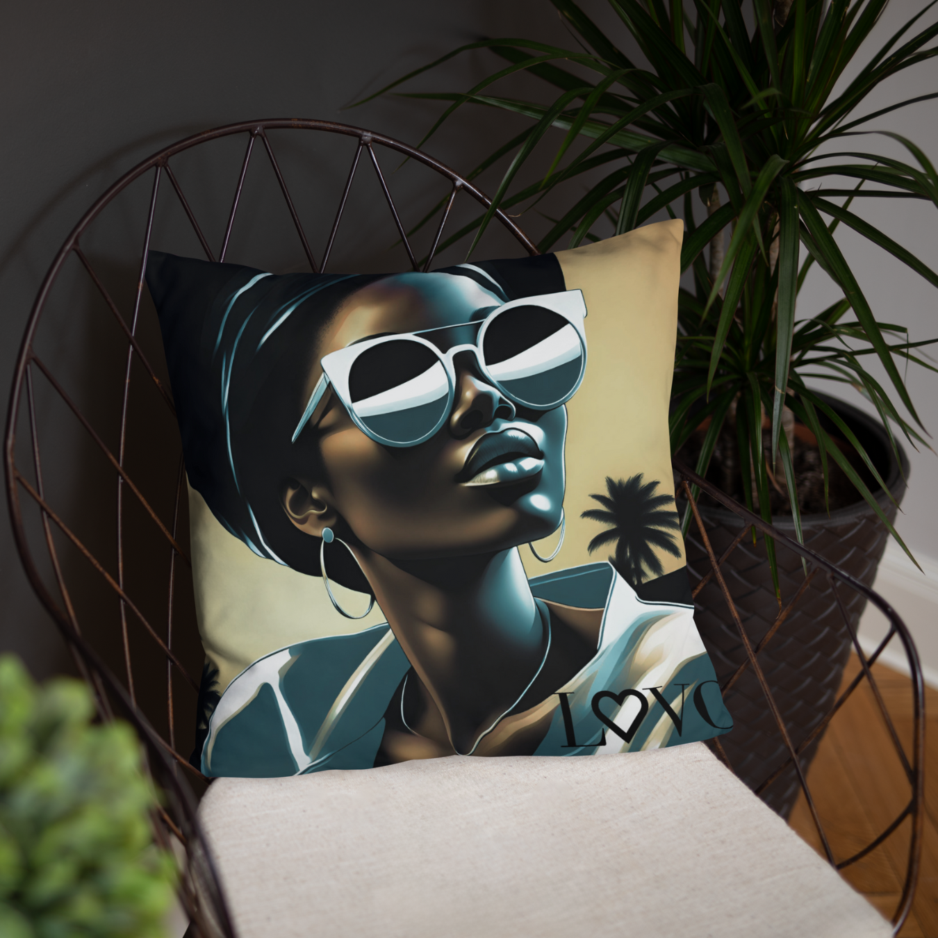 COJÍN DECORACIÓN POPART LUPITA