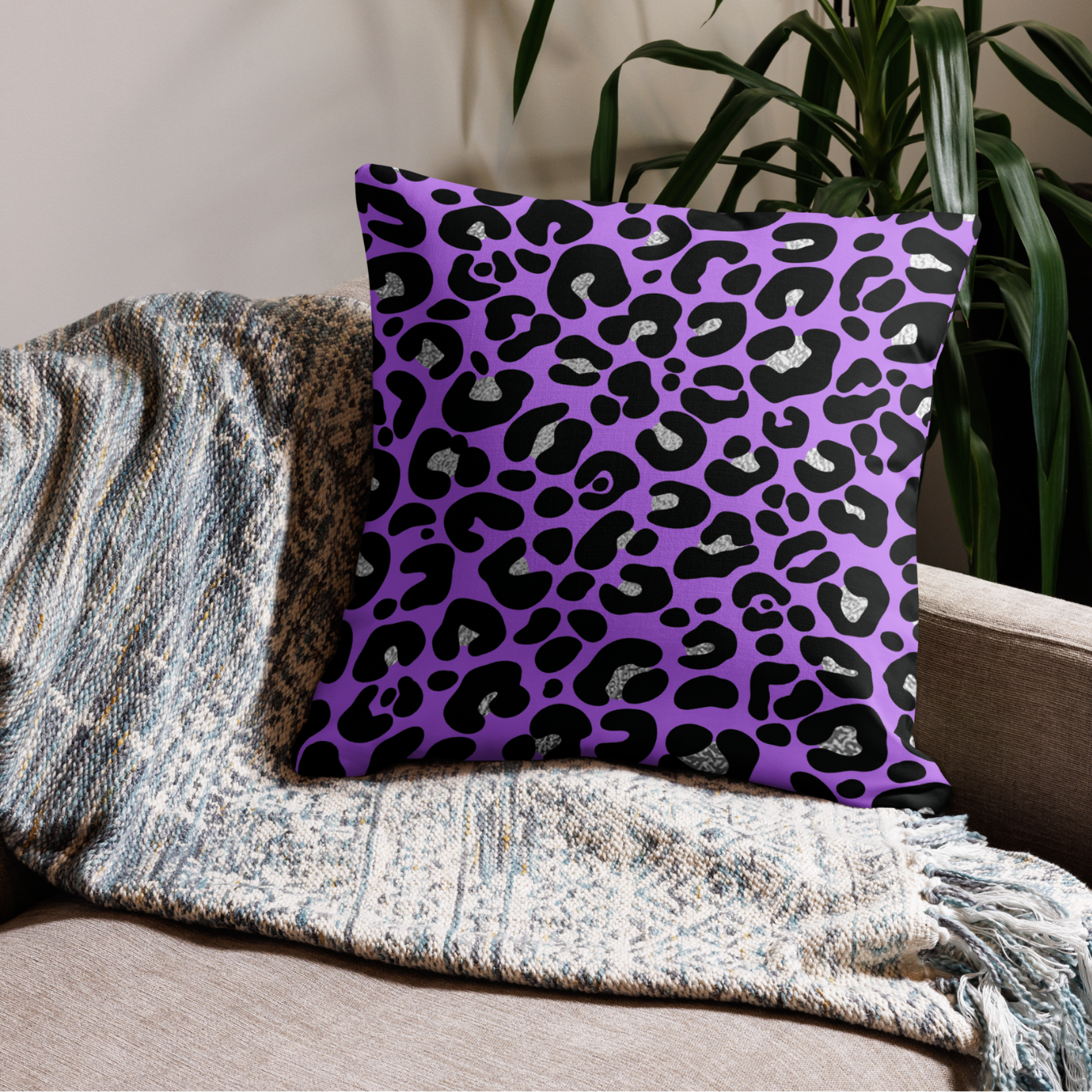 COJÍN DECORACIÓN PREMIUM ANIMALPRINT