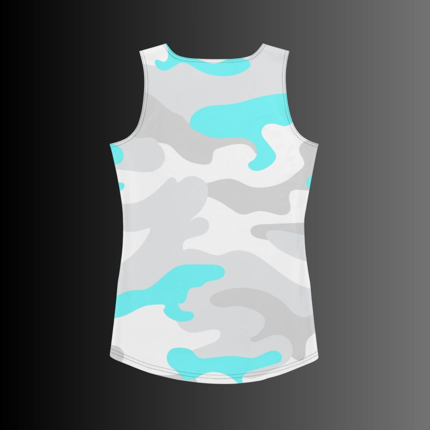CAMISETA SIN MANGAS ESTAMPADA MUJER PADEL