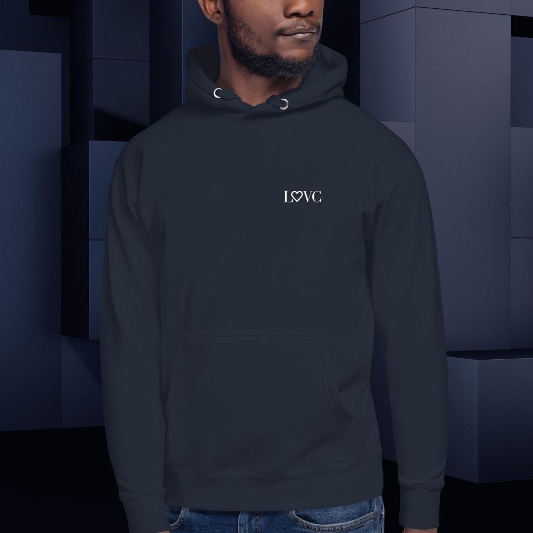 HOODIE CON CAPUCHA HOMBRE LOGO CIRCULO