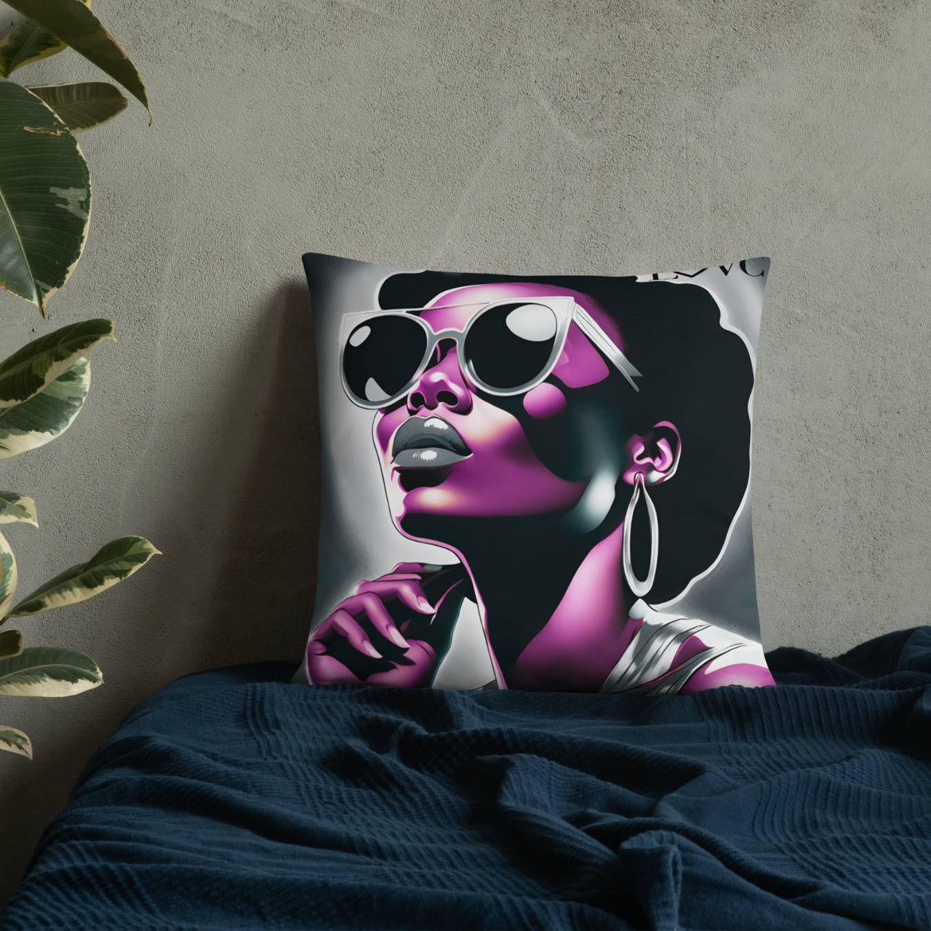 COJÍN DECORACIÓN POPART LANA