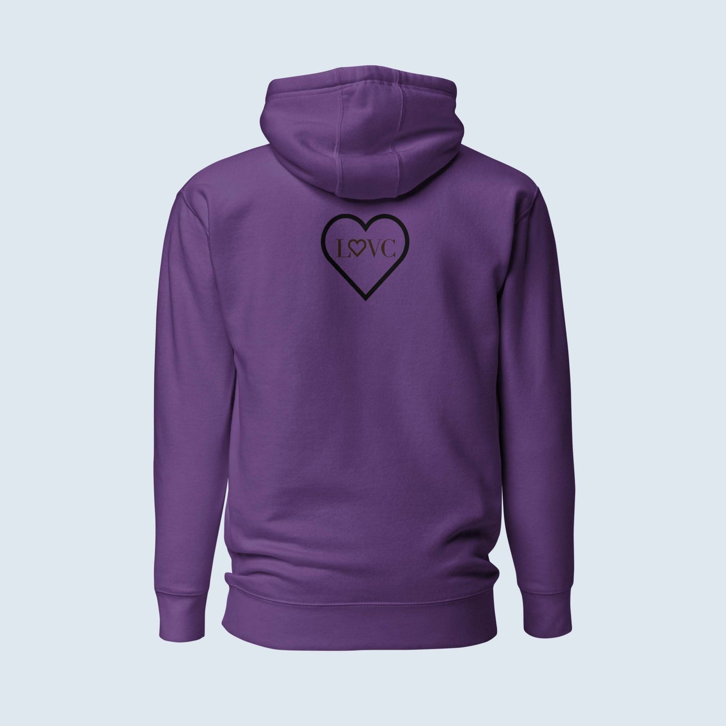 HOODIE CON CAPUCHA HOMBRE 2CUORE BLACK