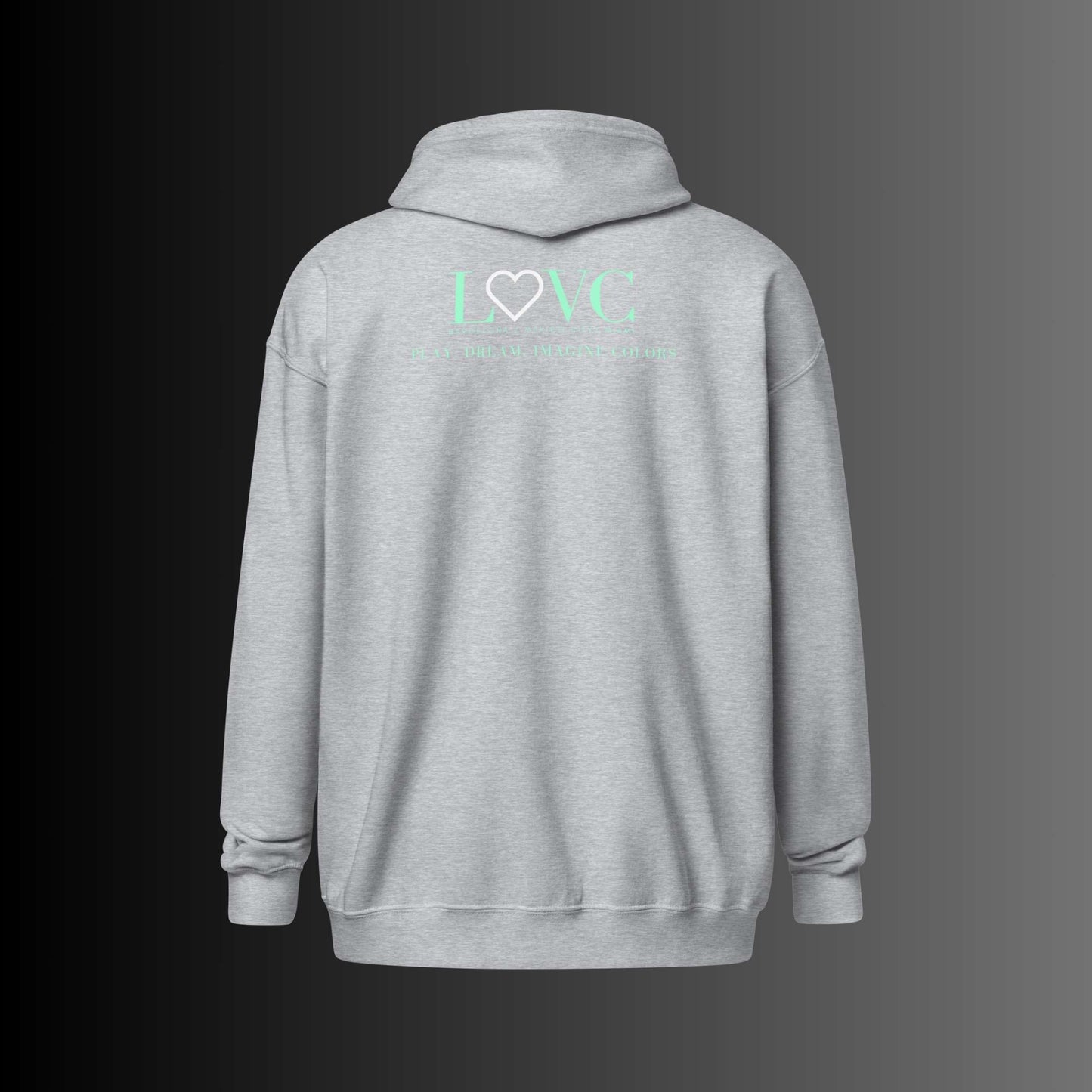 HOODIE CON CAPUCHA Y CREMALLERA MUJER LOGO CLASSIC