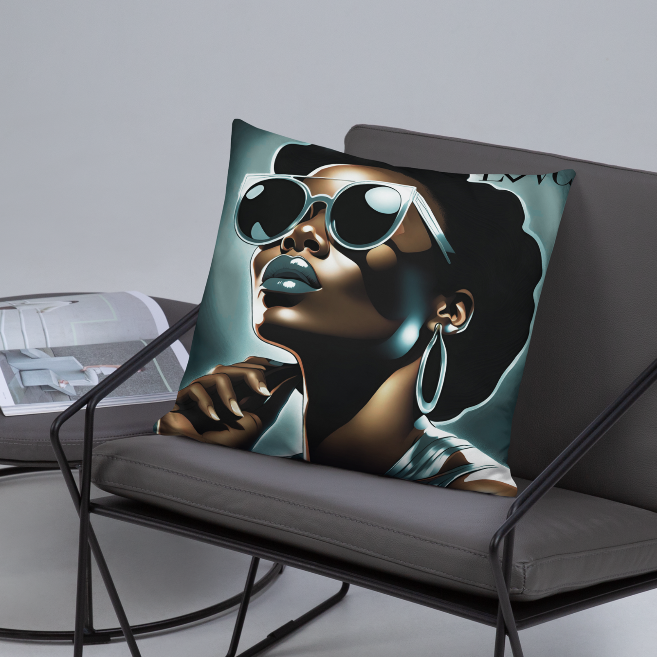 COJÍN DECORACIÓN POPART LANA