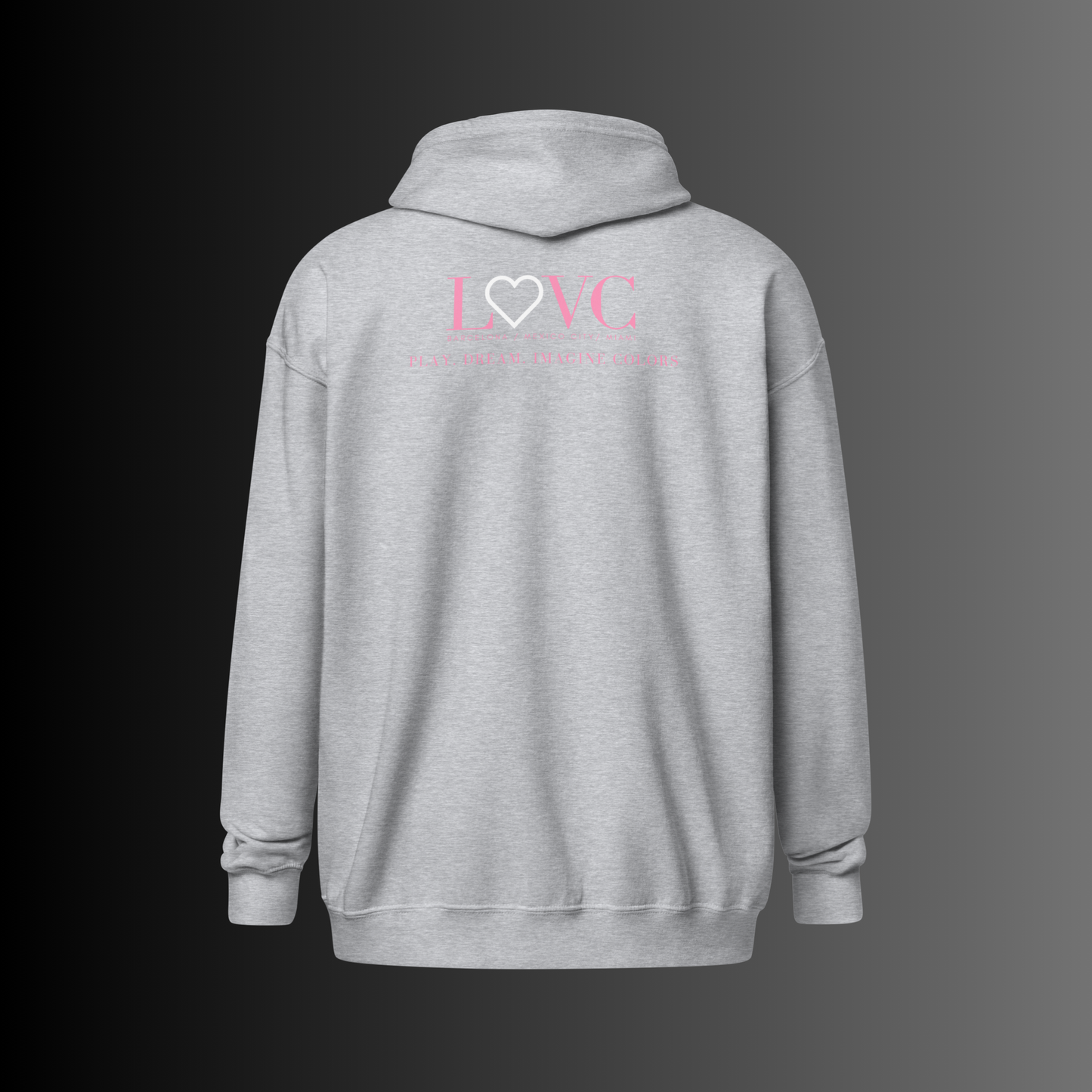 HOODIE CON CAPUCHA Y CREMALLERA MUJER LOGO CLASSIC