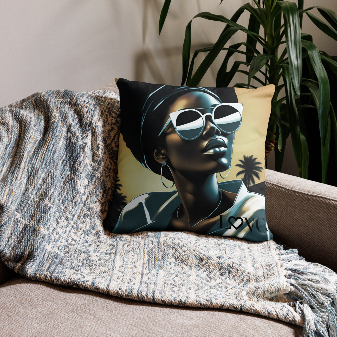 COJÍN DECORACIÓN POPART LUPITA