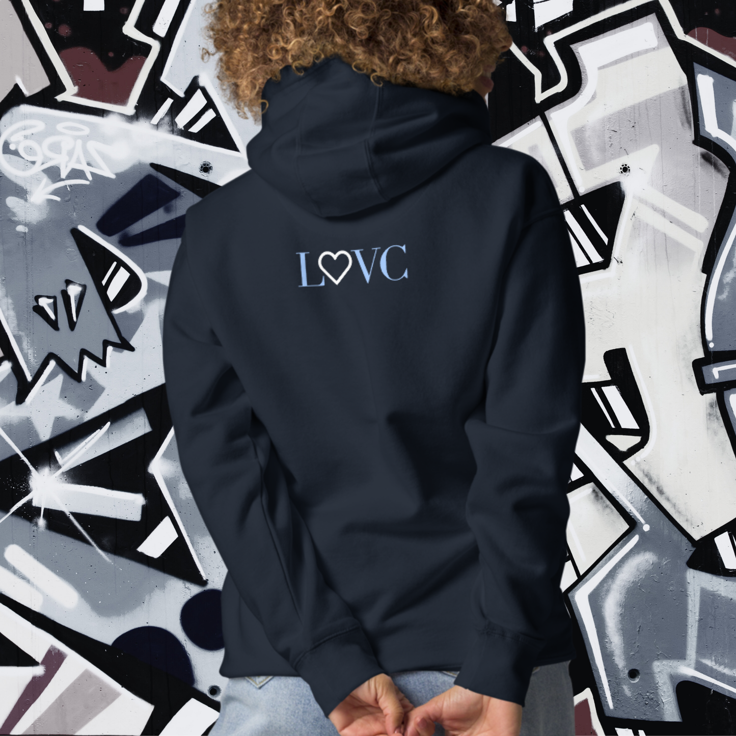 HOODIE CON CAPUCHA MUJER SLOGAN