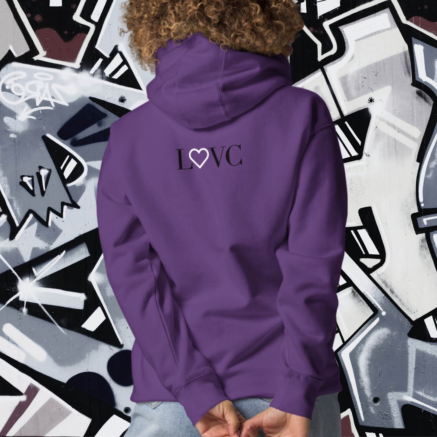 HOODIE CON CAPUCHA MUJER SLOGAN