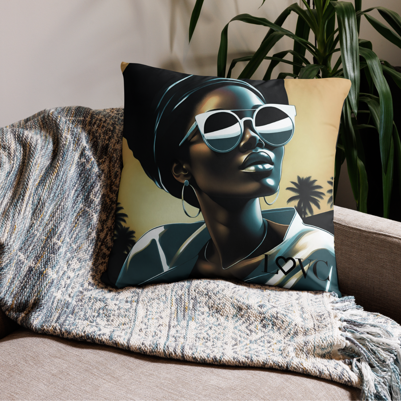 COJÍN DECORACIÓN POPART LUPITA
