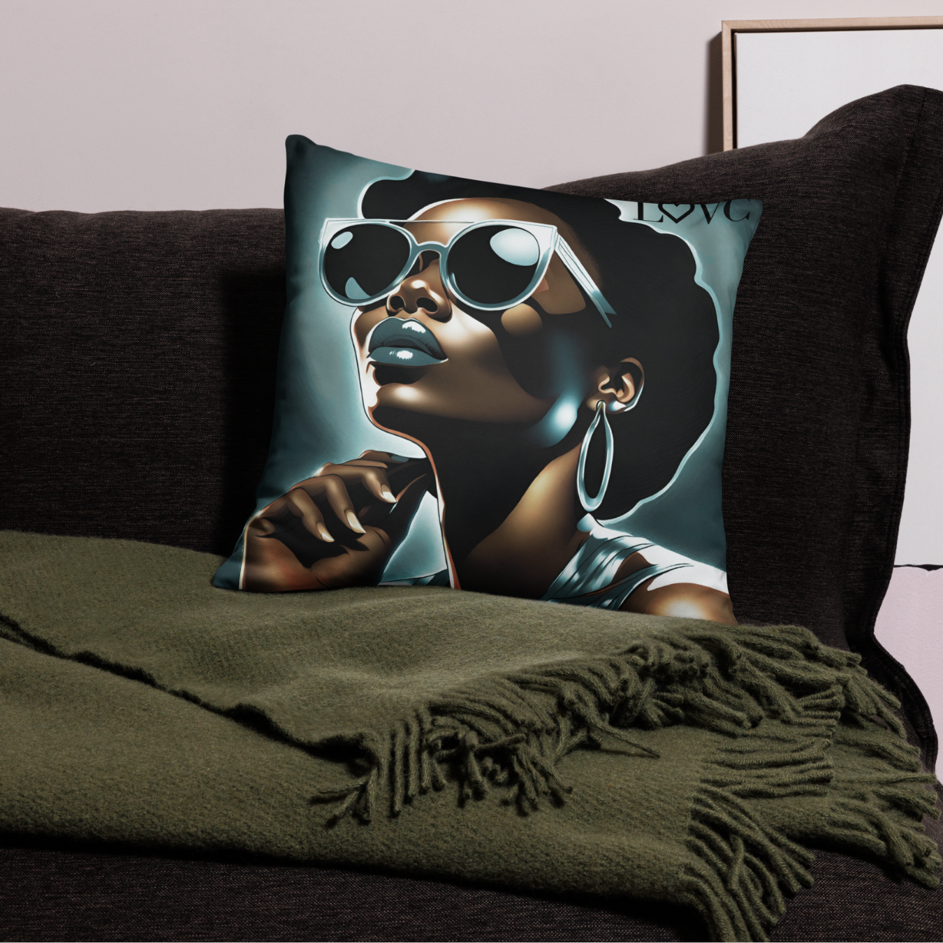 COJÍN DECORACIÓN POPART LANA