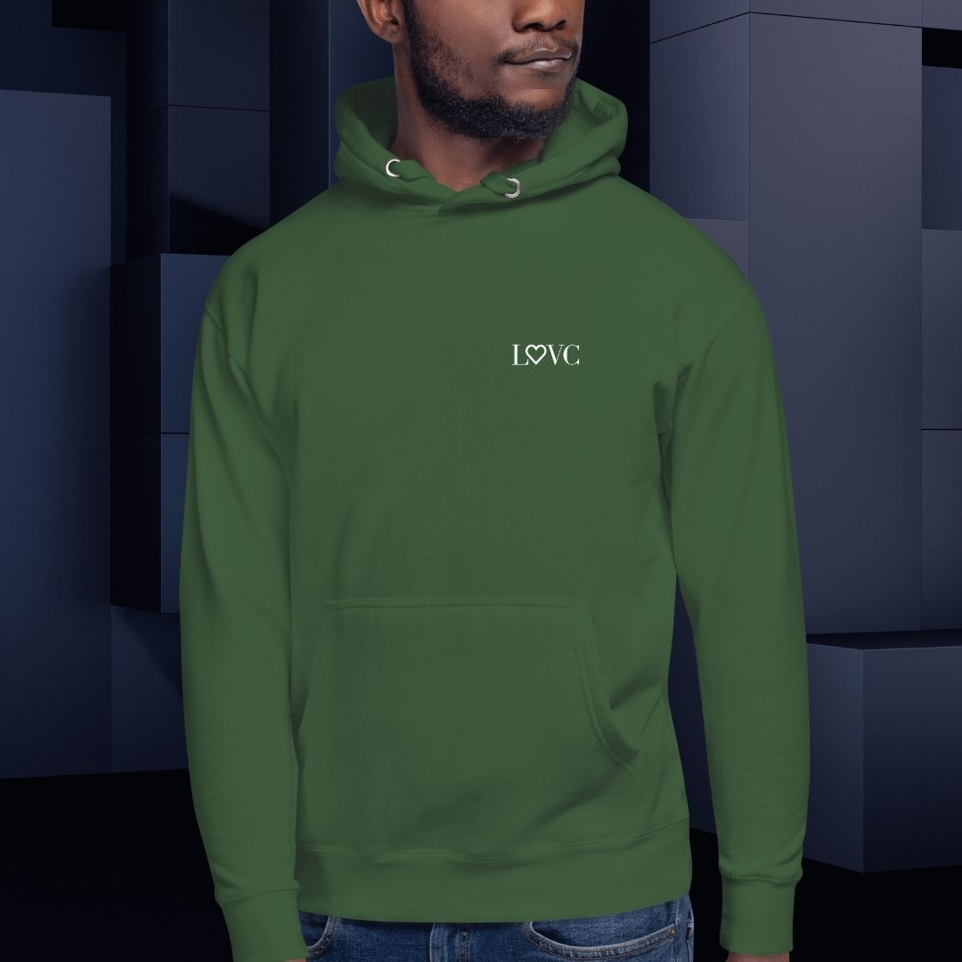 HOODIE CON CAPUCHA HOMBRE LOGO CIRCULO