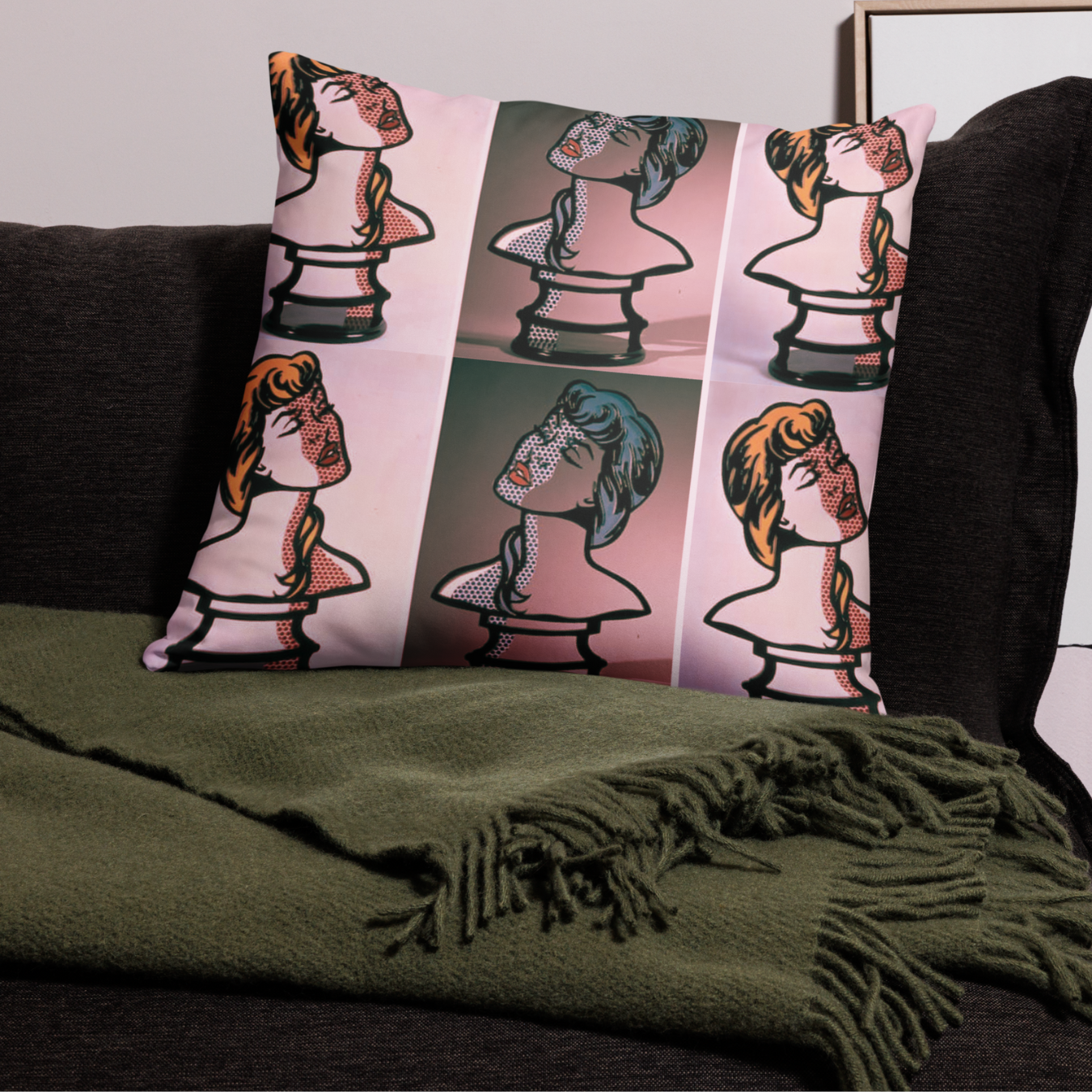 COJÍN DECORACIÓN ROY ROSE