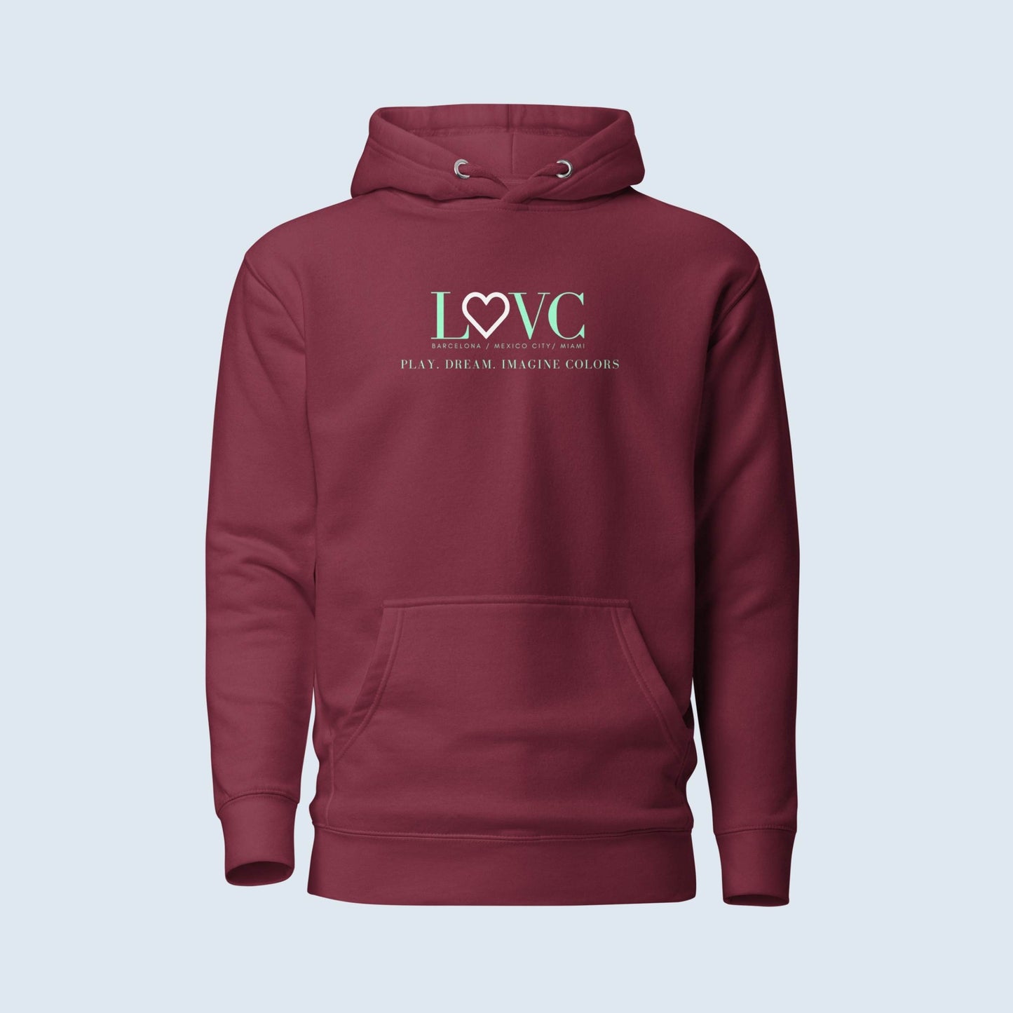 HOODIE CON CAPUCHA MUJER SLOGAN