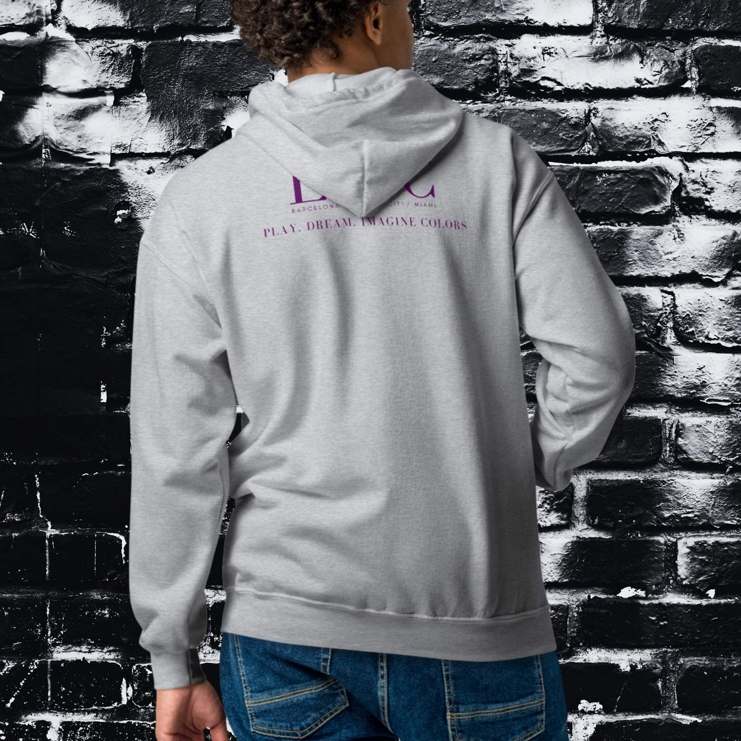HOODIE CON CAPUCHA Y CREMALLERA HOMBRE LOGO CLASSIC