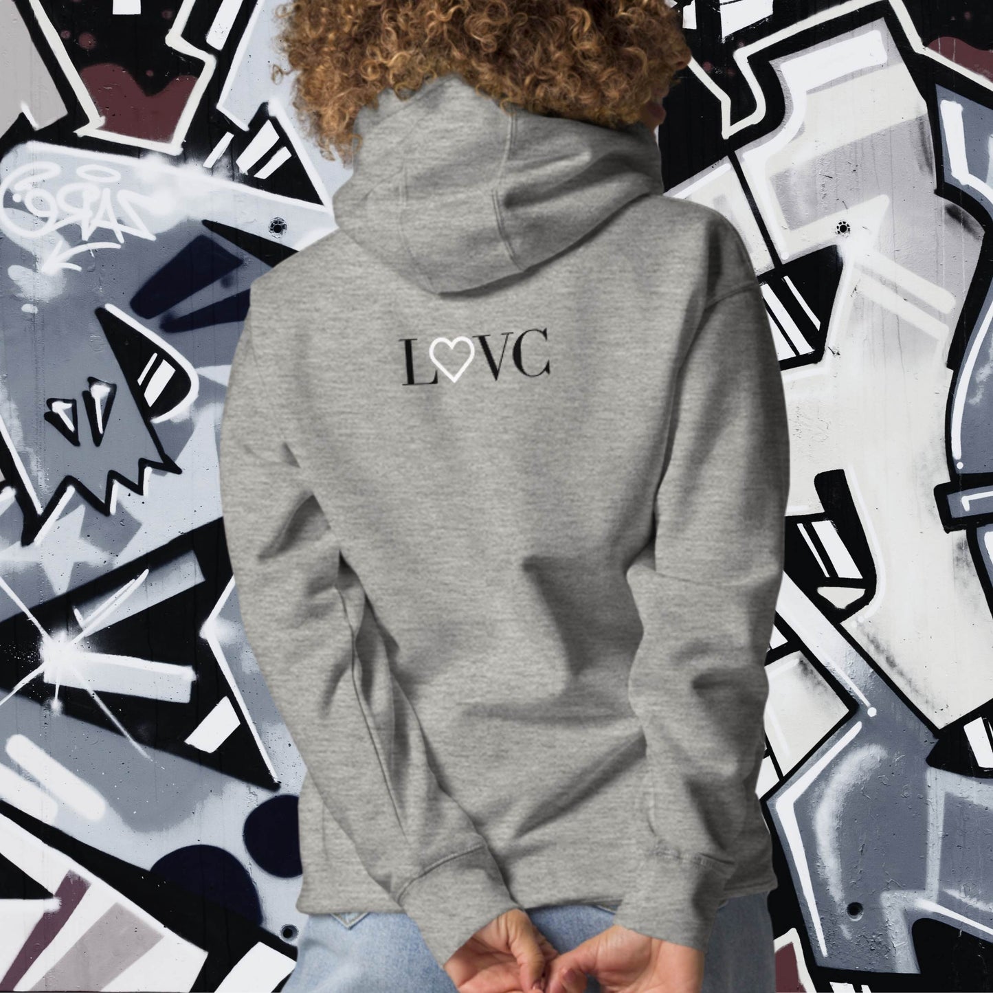 HOODIE CON CAPUCHA MUJER SLOGAN