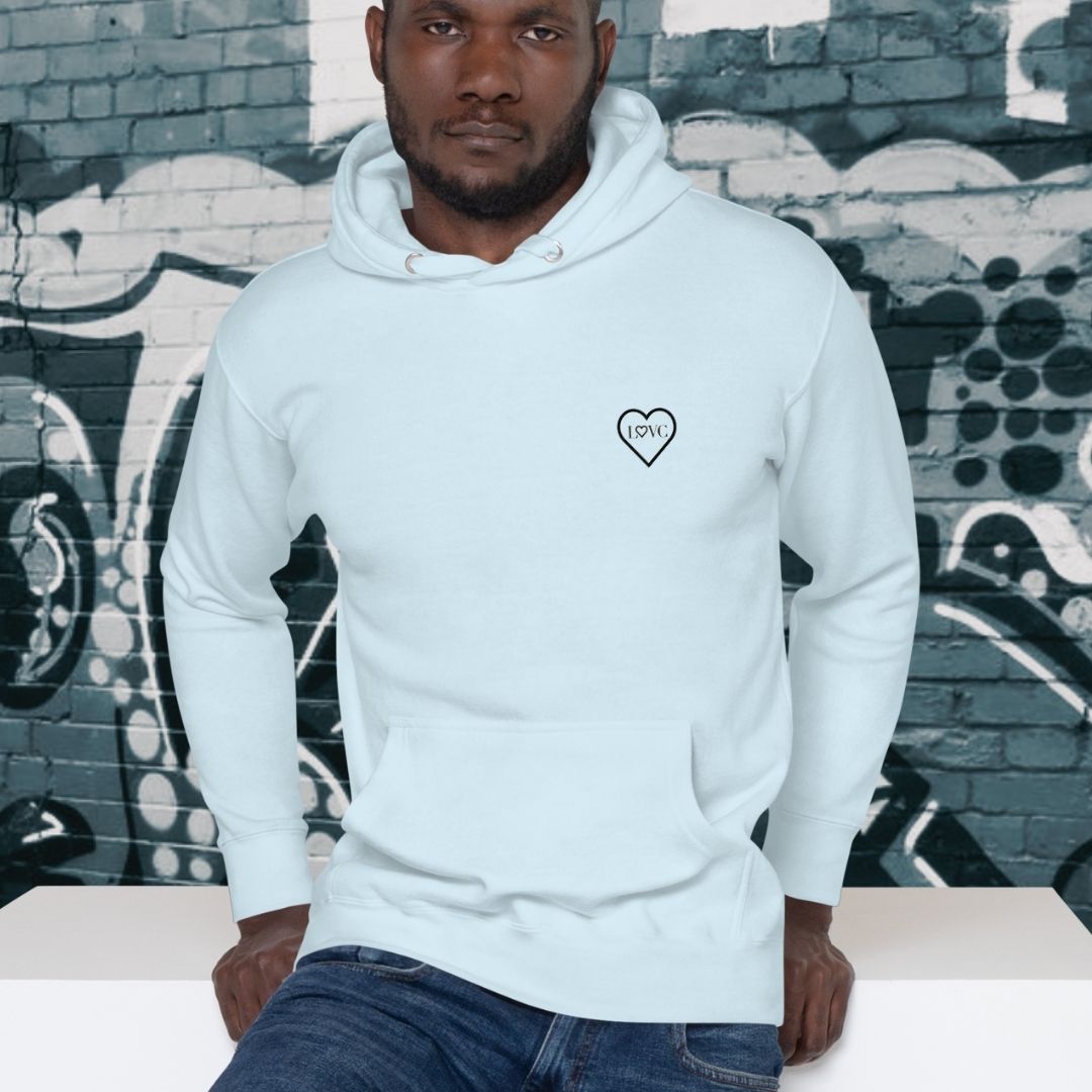 HOODIE CON CAPUCHA HOMBRE 2CUORE BLACK