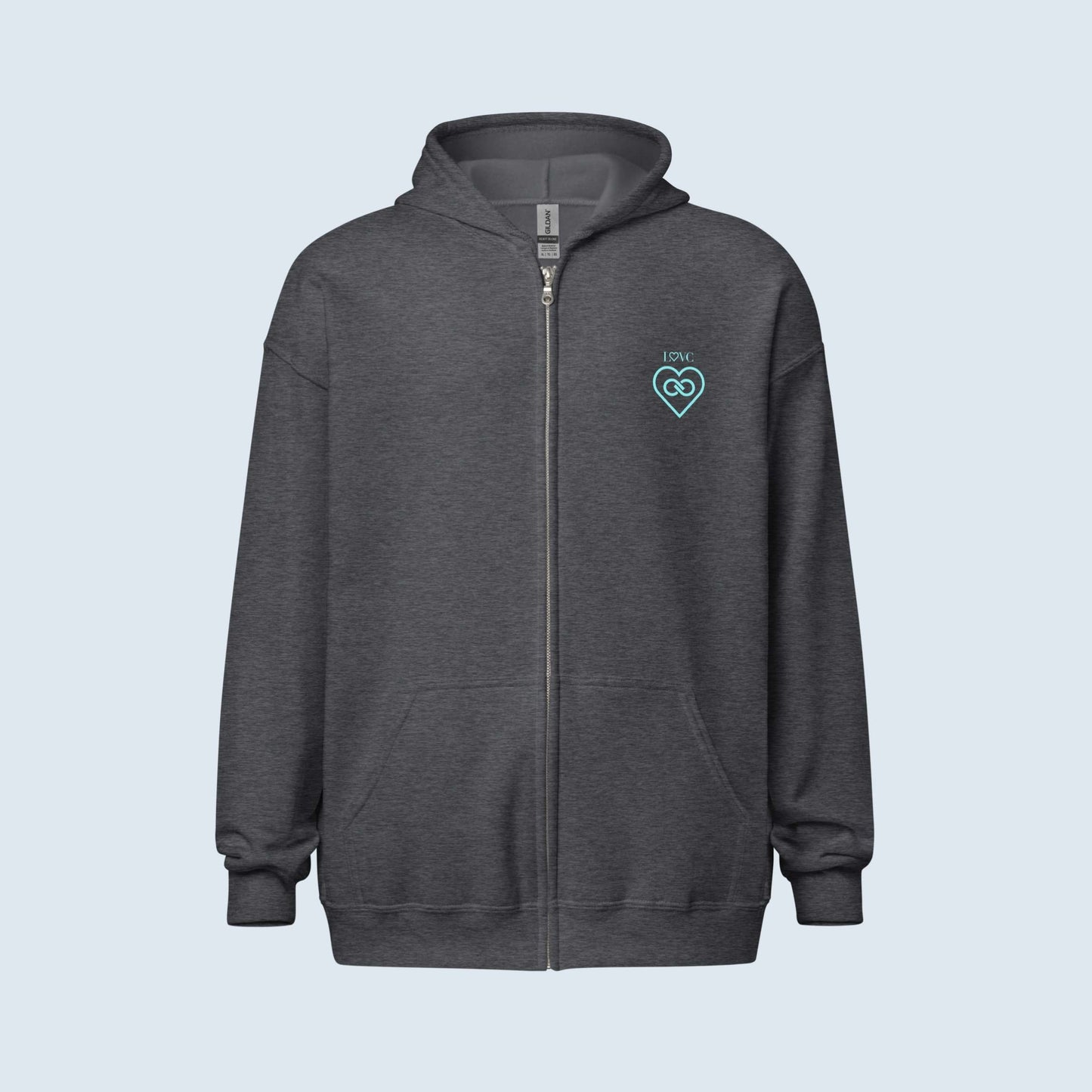 HOODIE CON CAPUCHA Y CREMALLERA MUJER INFINITE