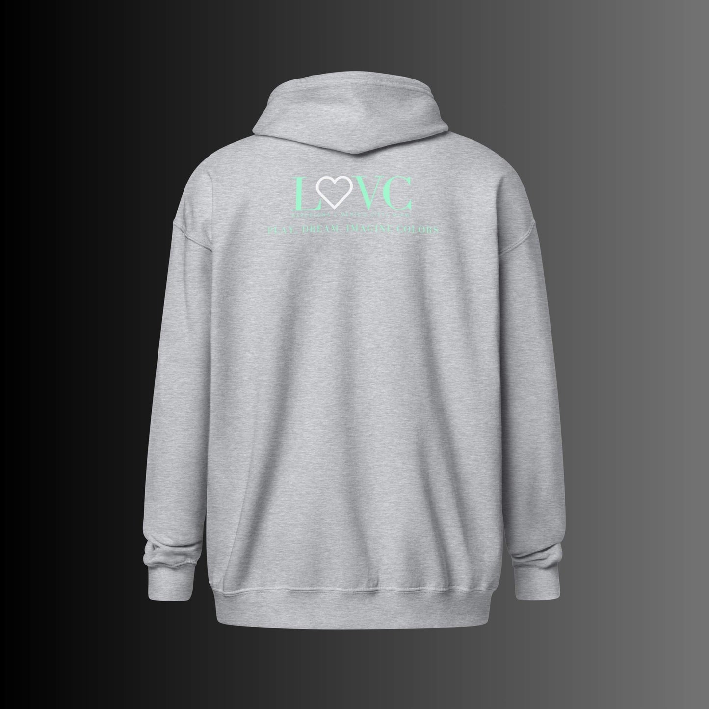 HOODIE CON CAPUCHA Y CREMALLERA HOMBRE LOGO CLASSIC
